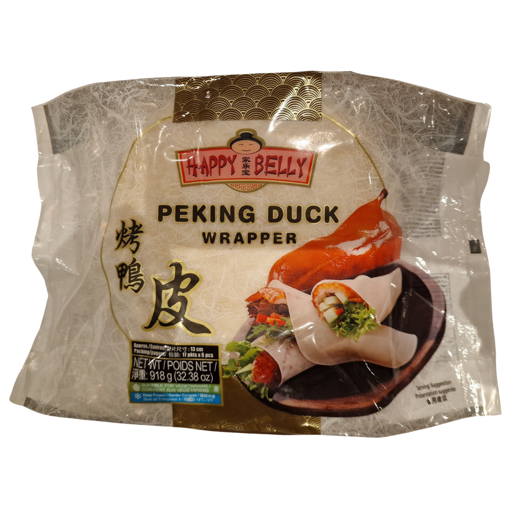 Peking Duck Wrapper Happy Belly (140g.)