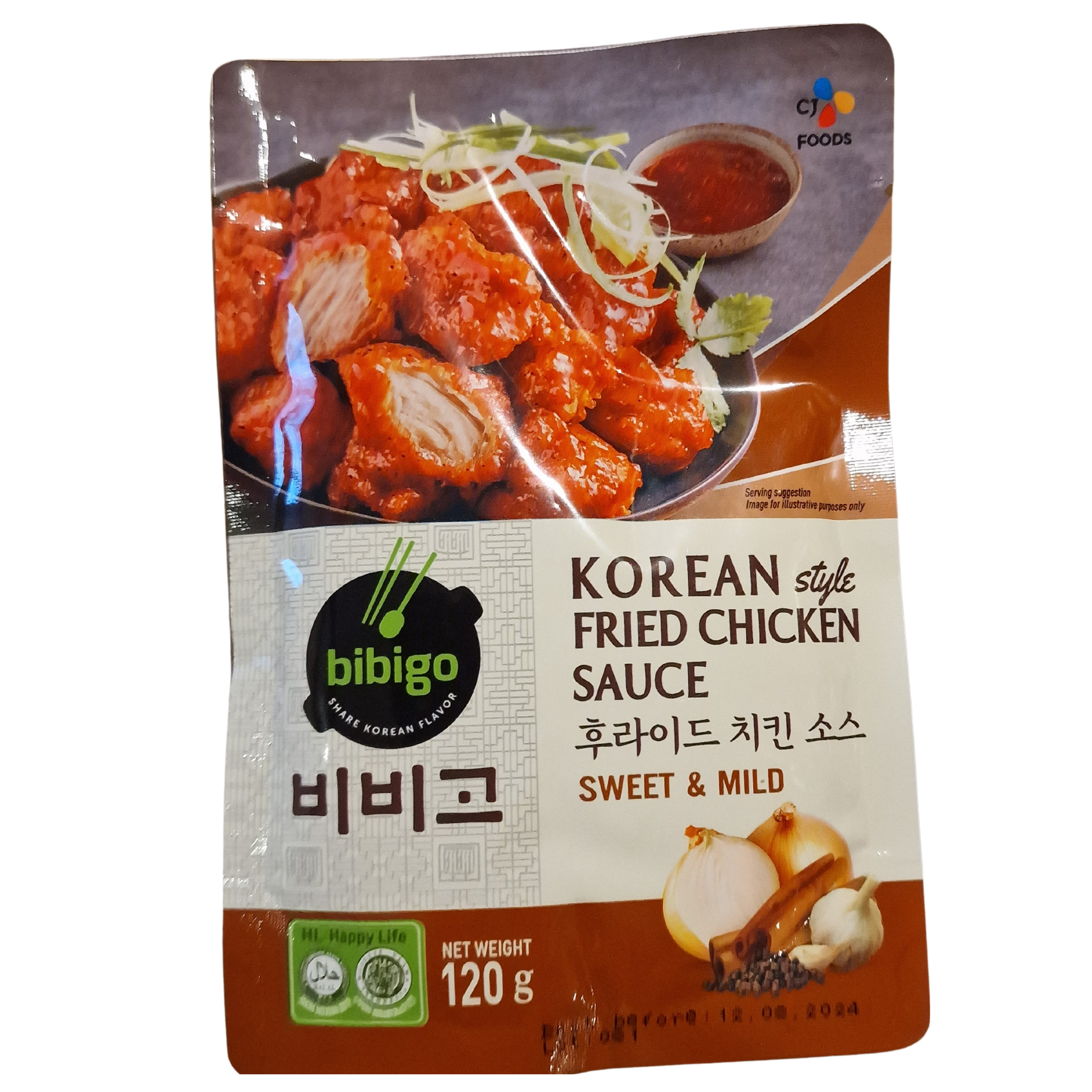 Korean Style Fried Chicken Sauce BIbigo (120g.)