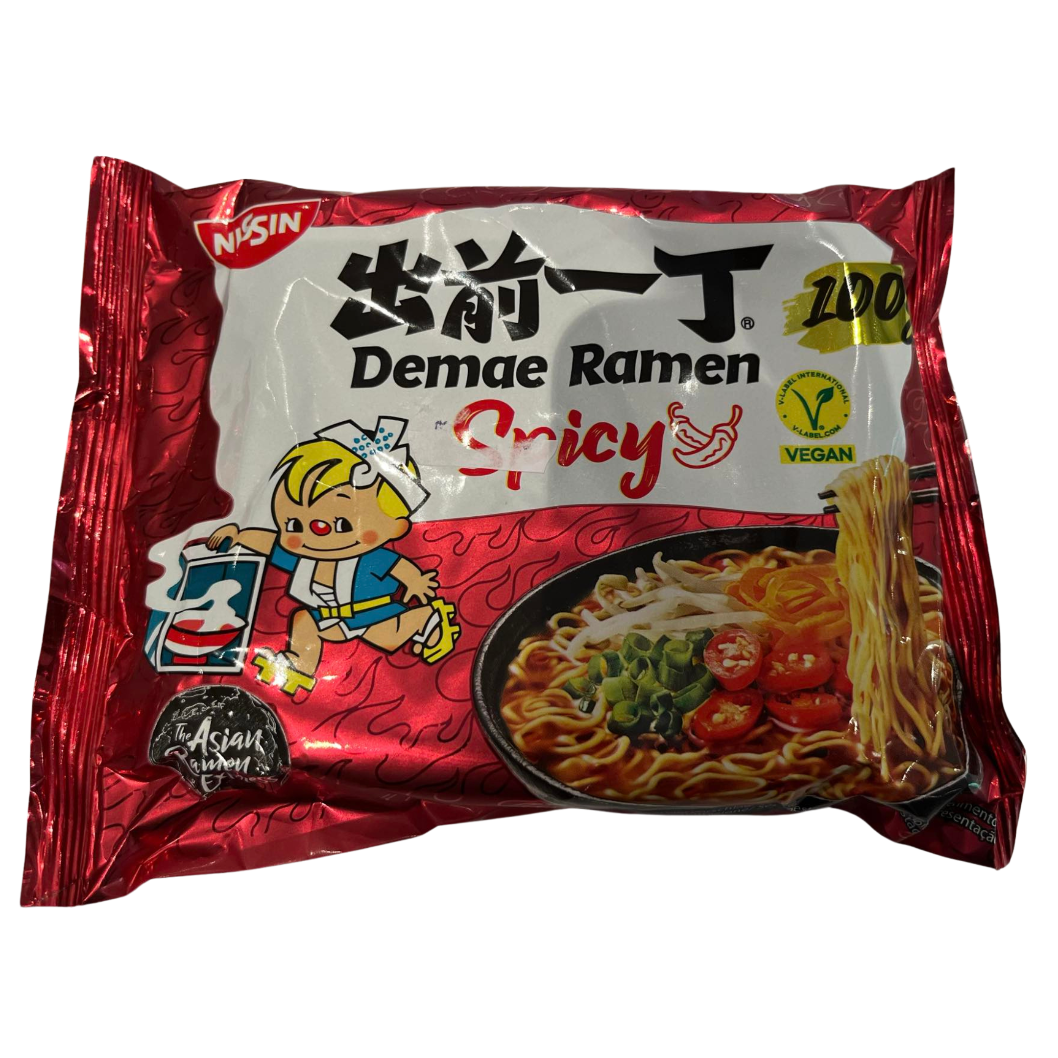 Demae Ramen Instant Noodles Spicy (100g.)