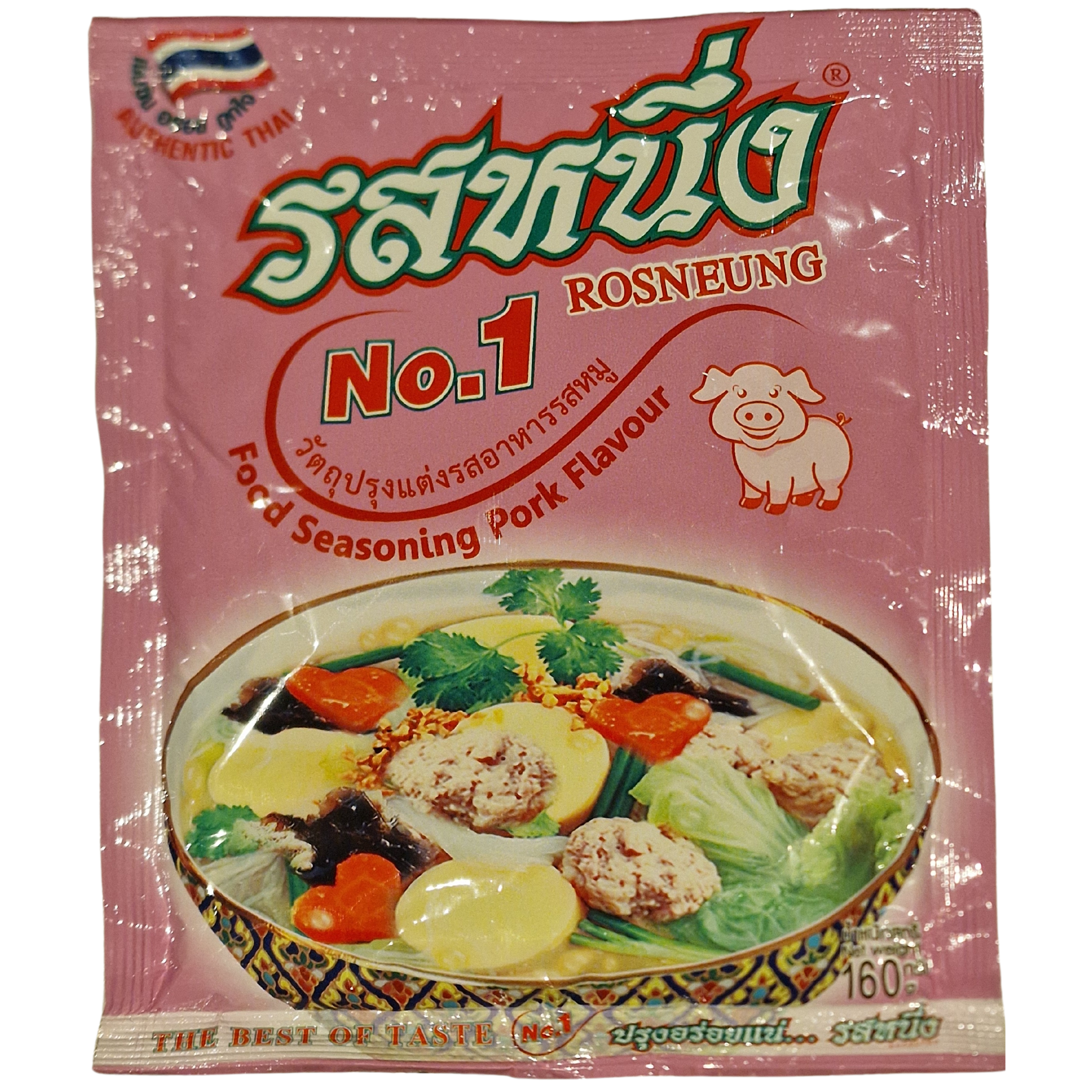 Seasoning Powder Pork Flavor Rosneung (160g.)