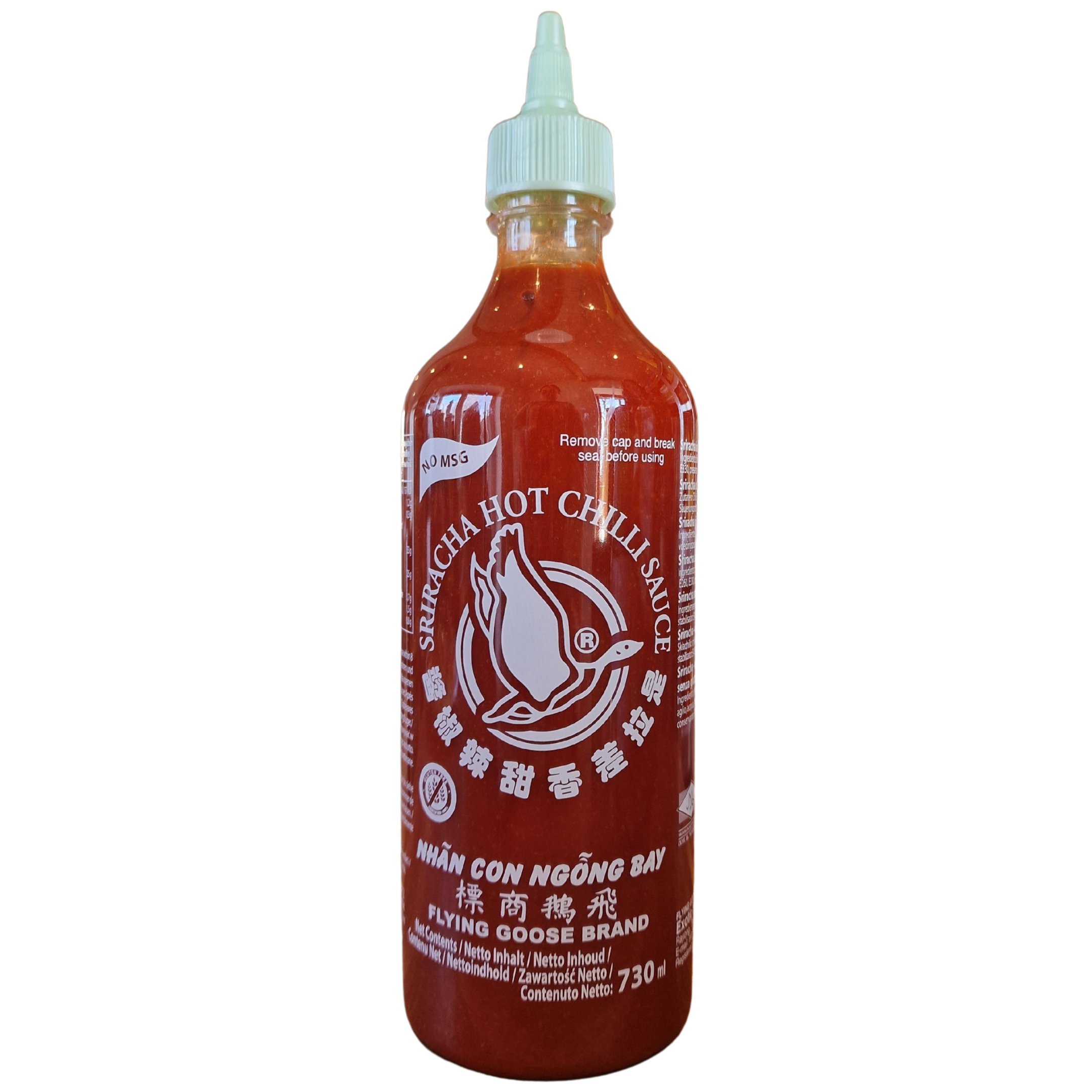 Sriracha Chilli Sauce no MSG FLYING GOOSE (730 ml.)