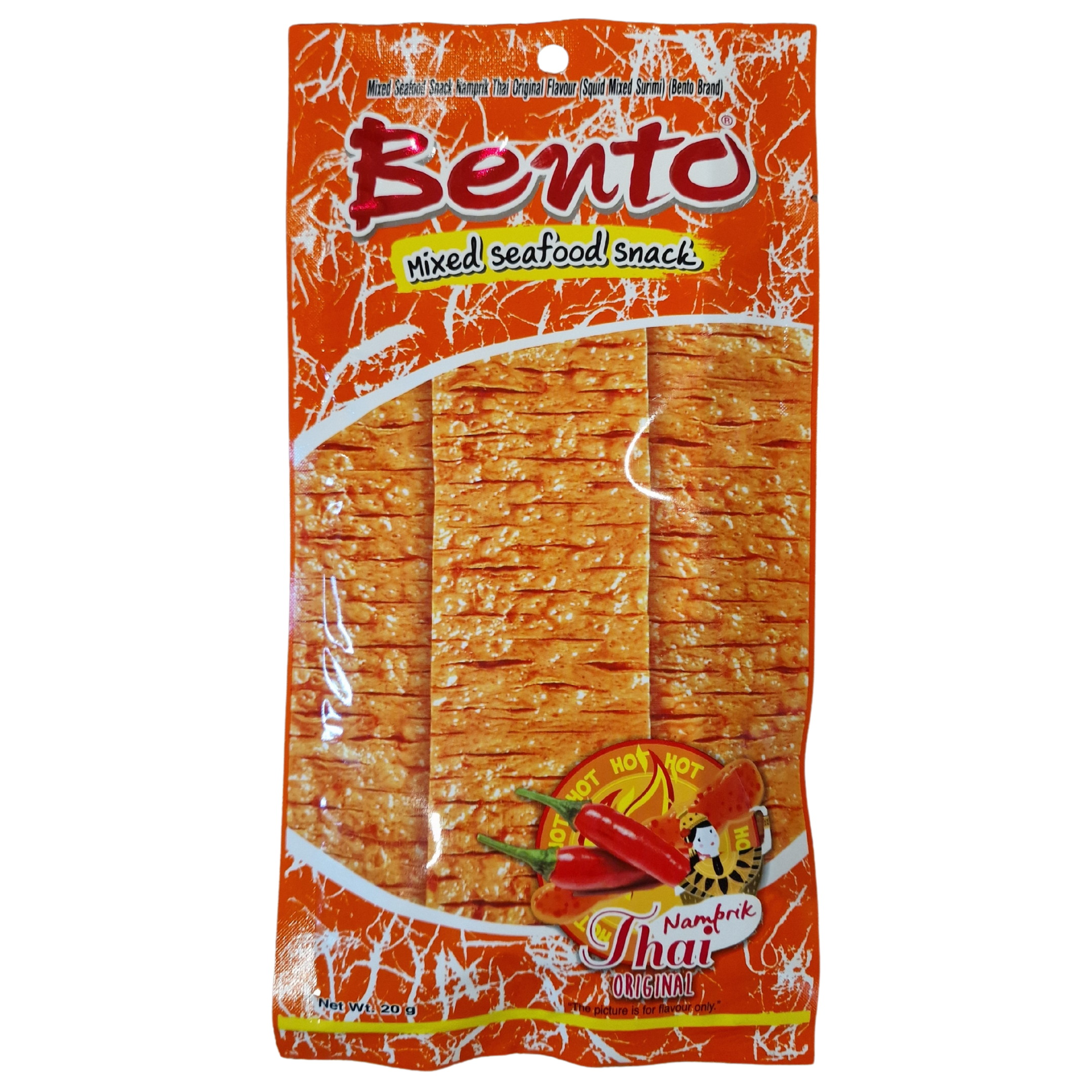 BENTO  Squid Snack Namprik (20g.)