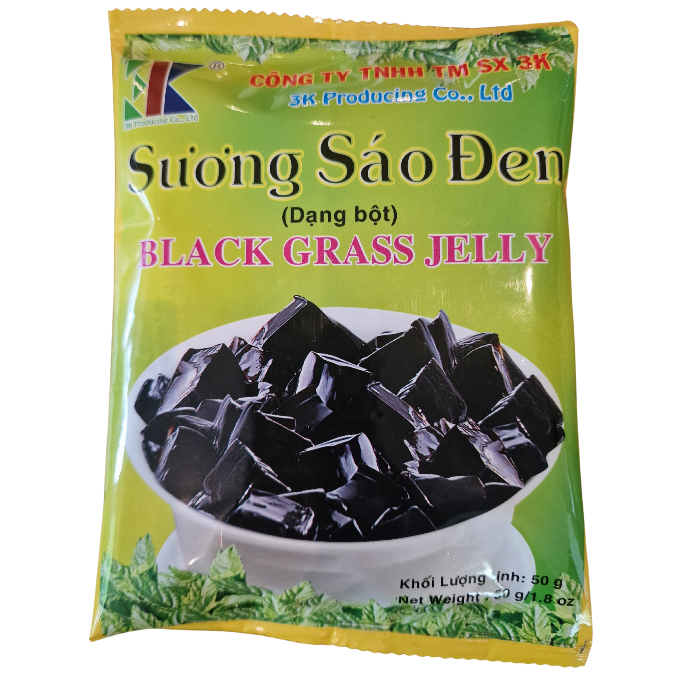 3K Black Grass Jelly Suong Sao Den (50g)