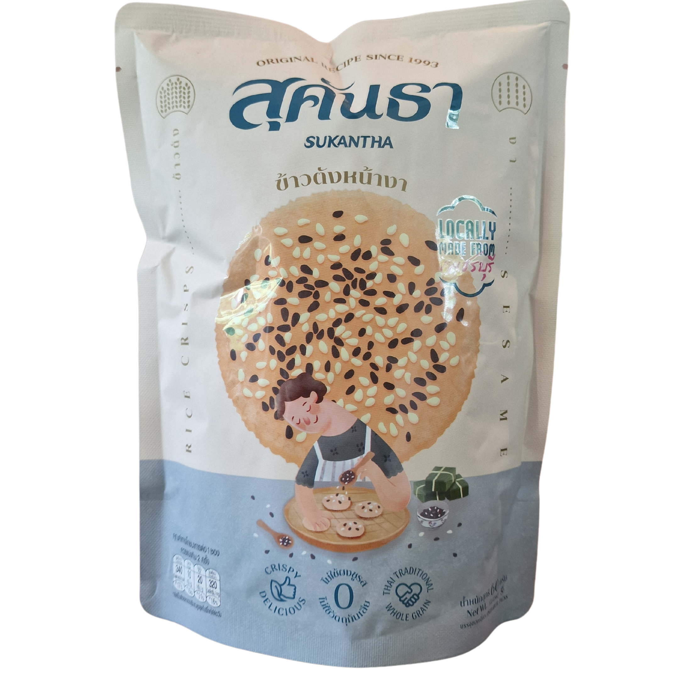 SUKANTHA Sesame Rice Cracker (60g)