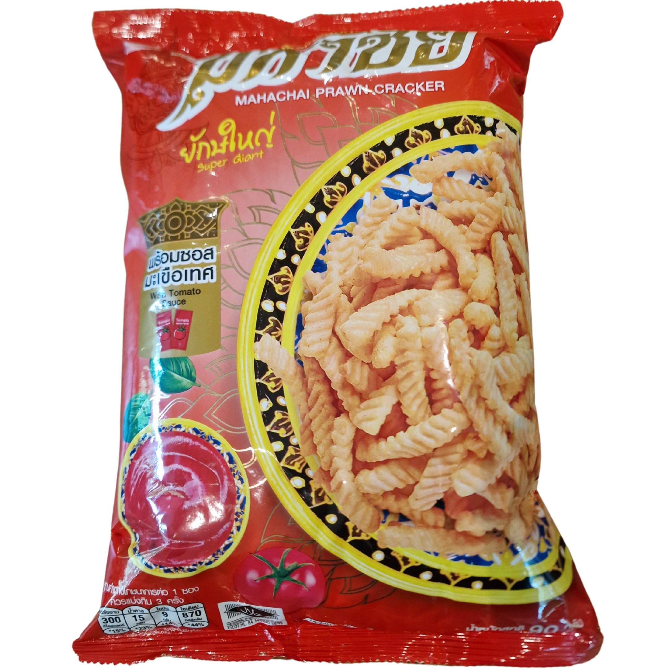 MAHACHAI Crispy Cracker With Tomato Sauce (90g)