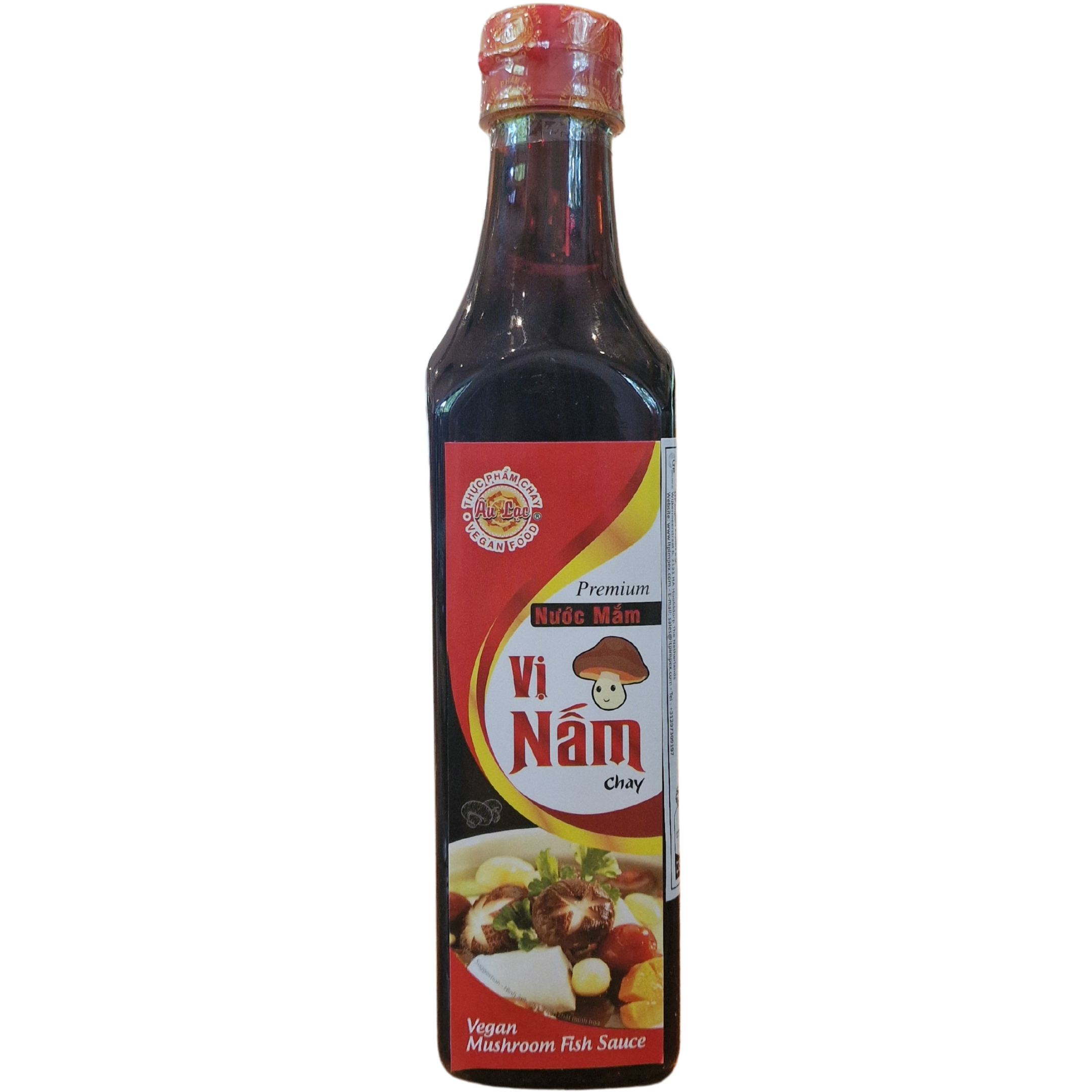 AU LAC Vegan Mushroom Fish Sauce (500ml.)