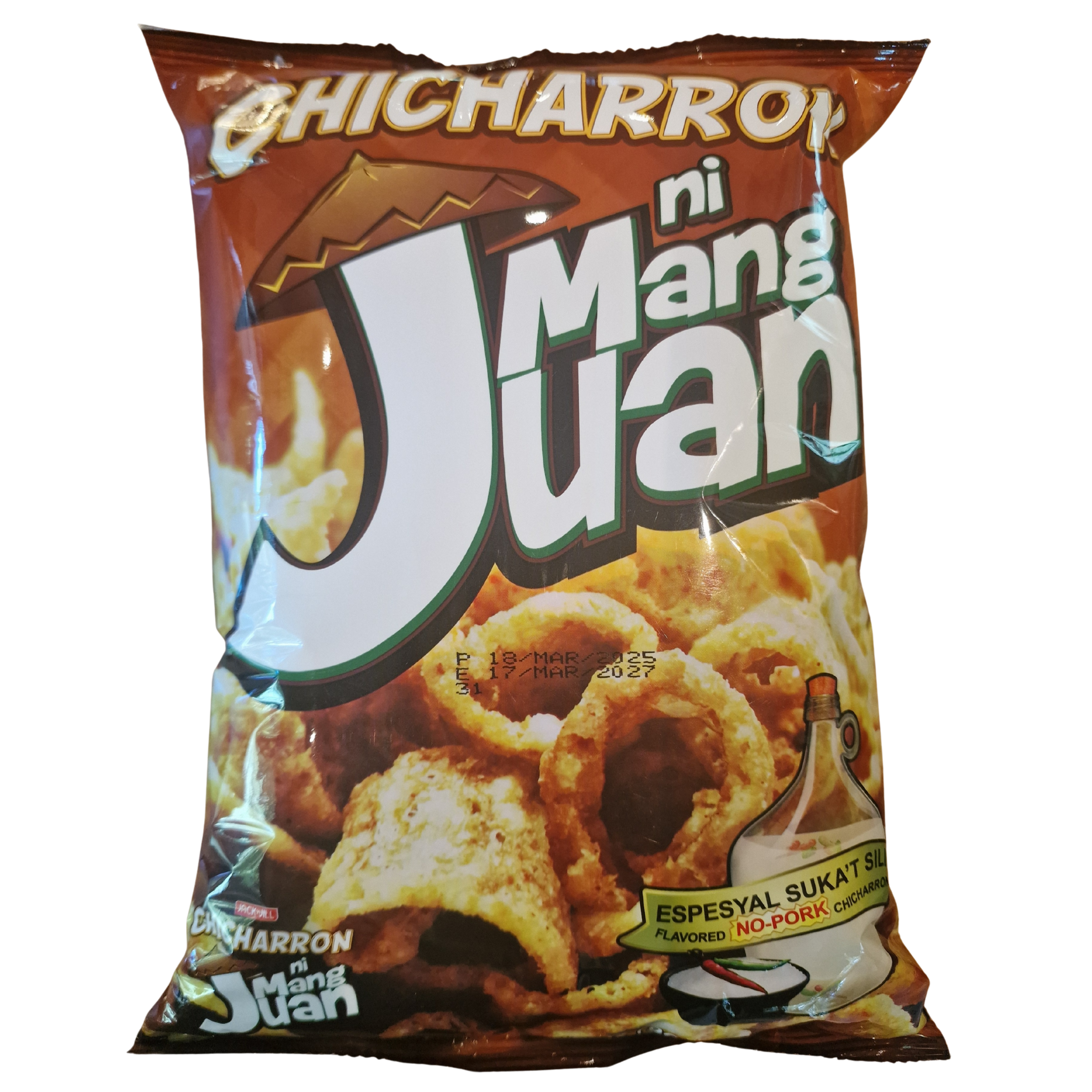 Chicharon Mang Juan suka't sili (90g.)