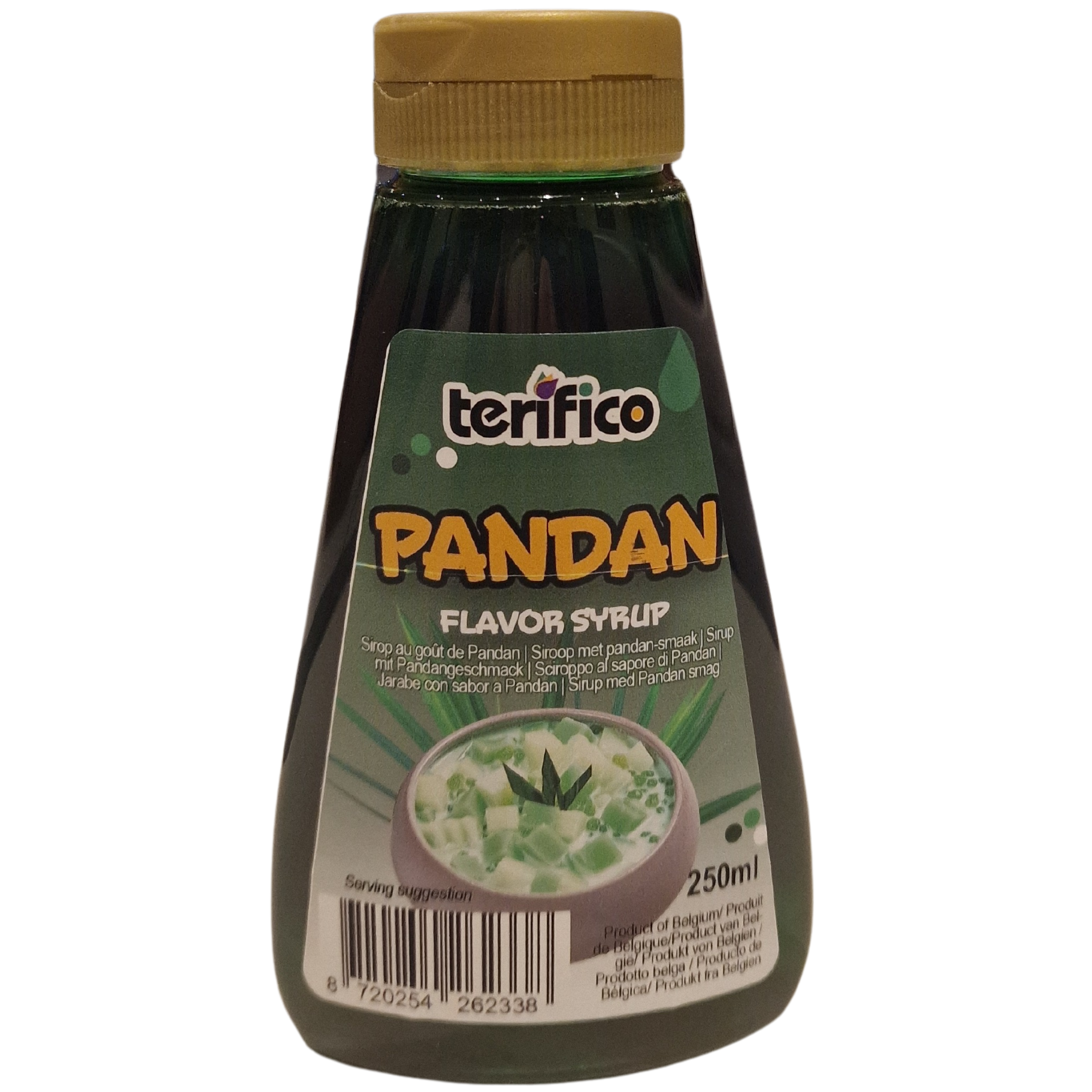 Pandan Flavor Syrup Terifico (250ml.)