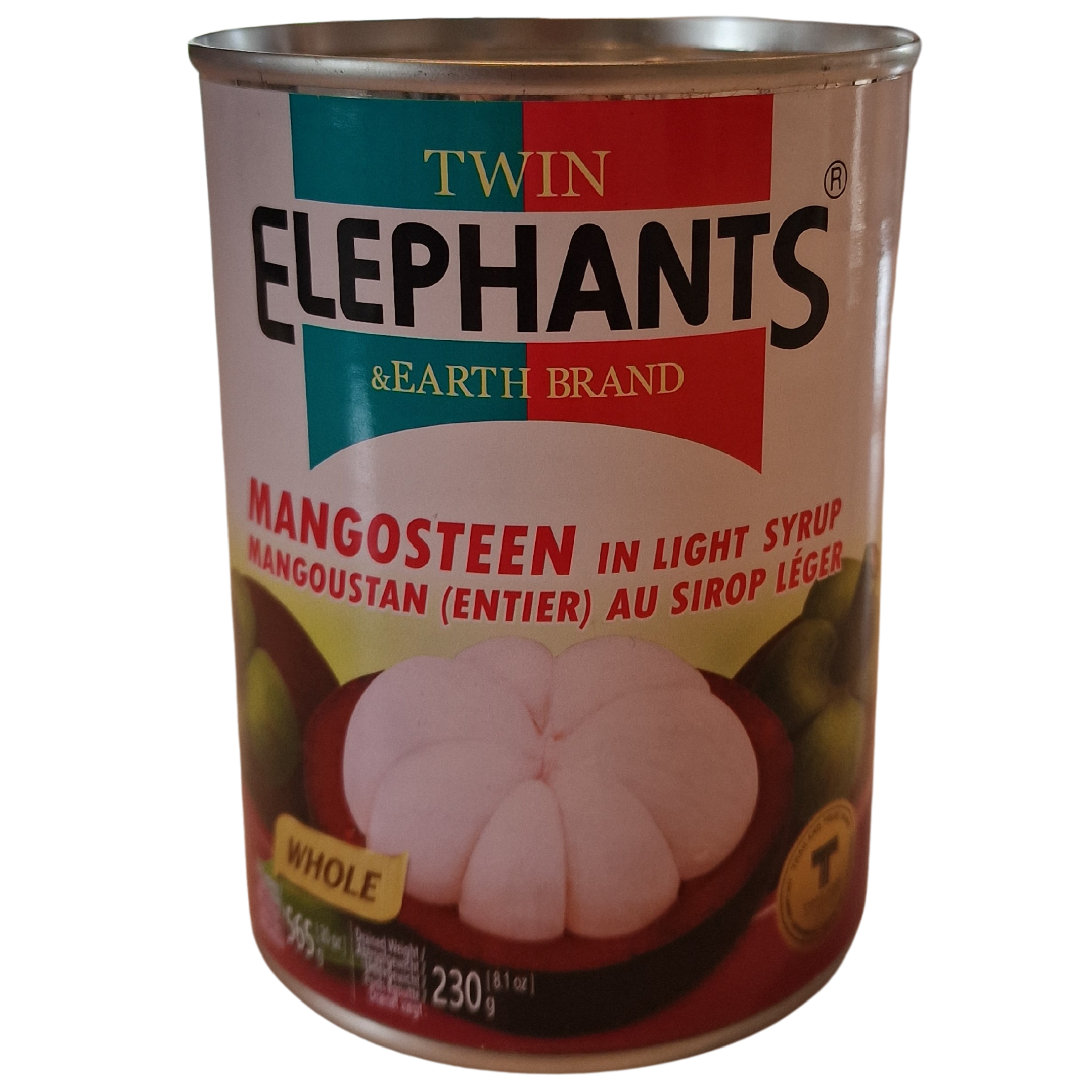 Mangosteen in Light Syrup T. Elephant (565g.)