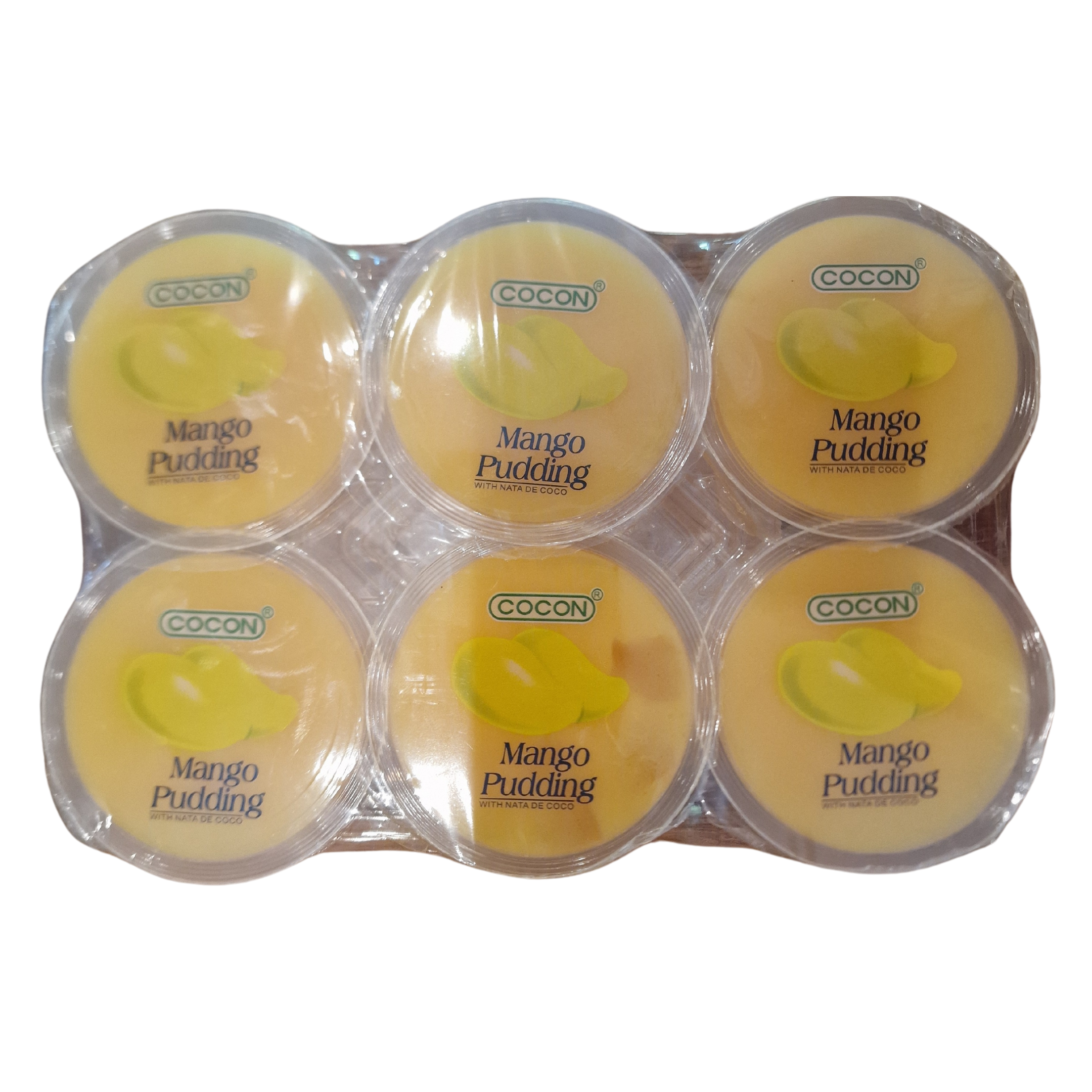 Dessert with Coconut Gel (Mango Flavor)( Nata De Coco )(480g.)