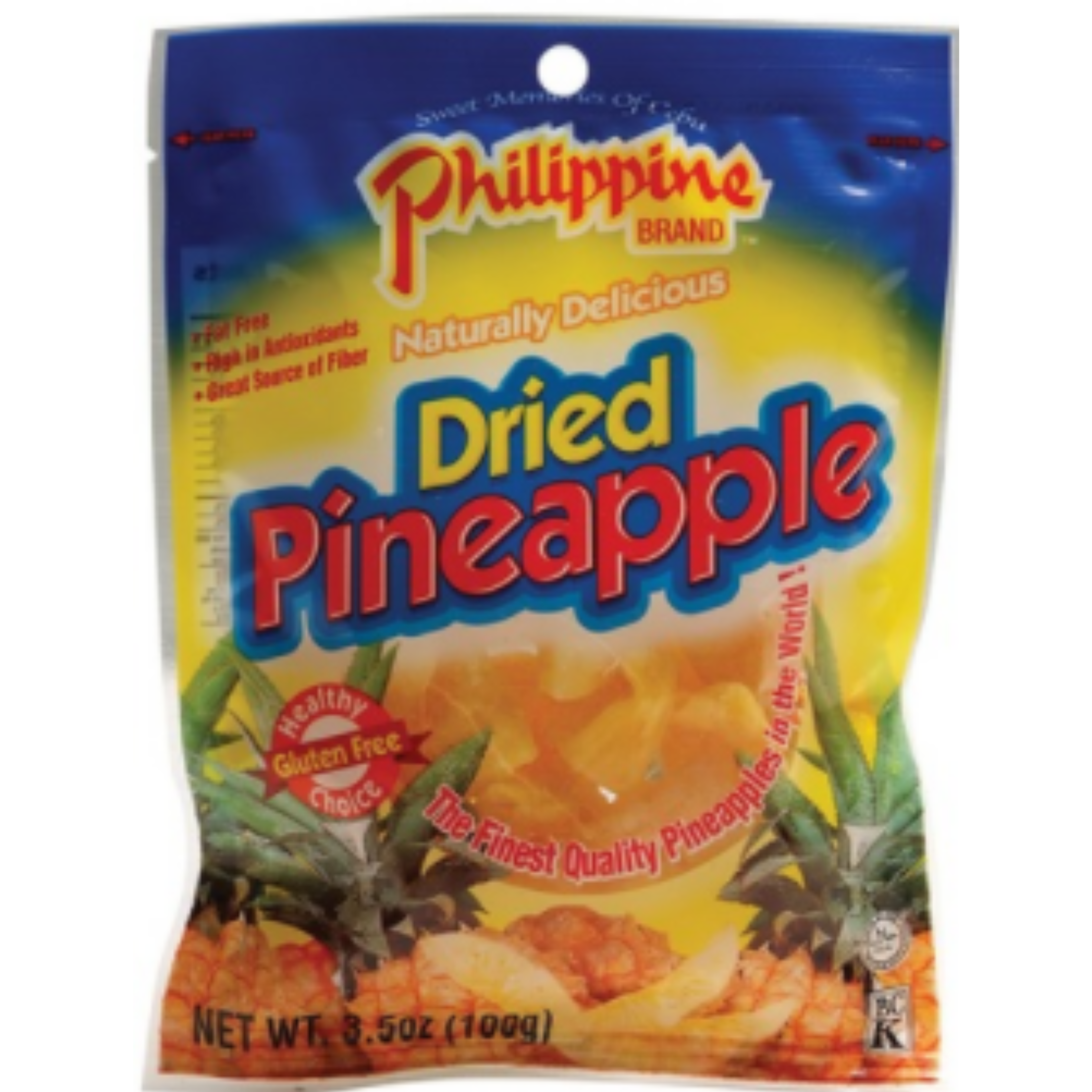 Dried Pineapple Philippine Brand(100g)