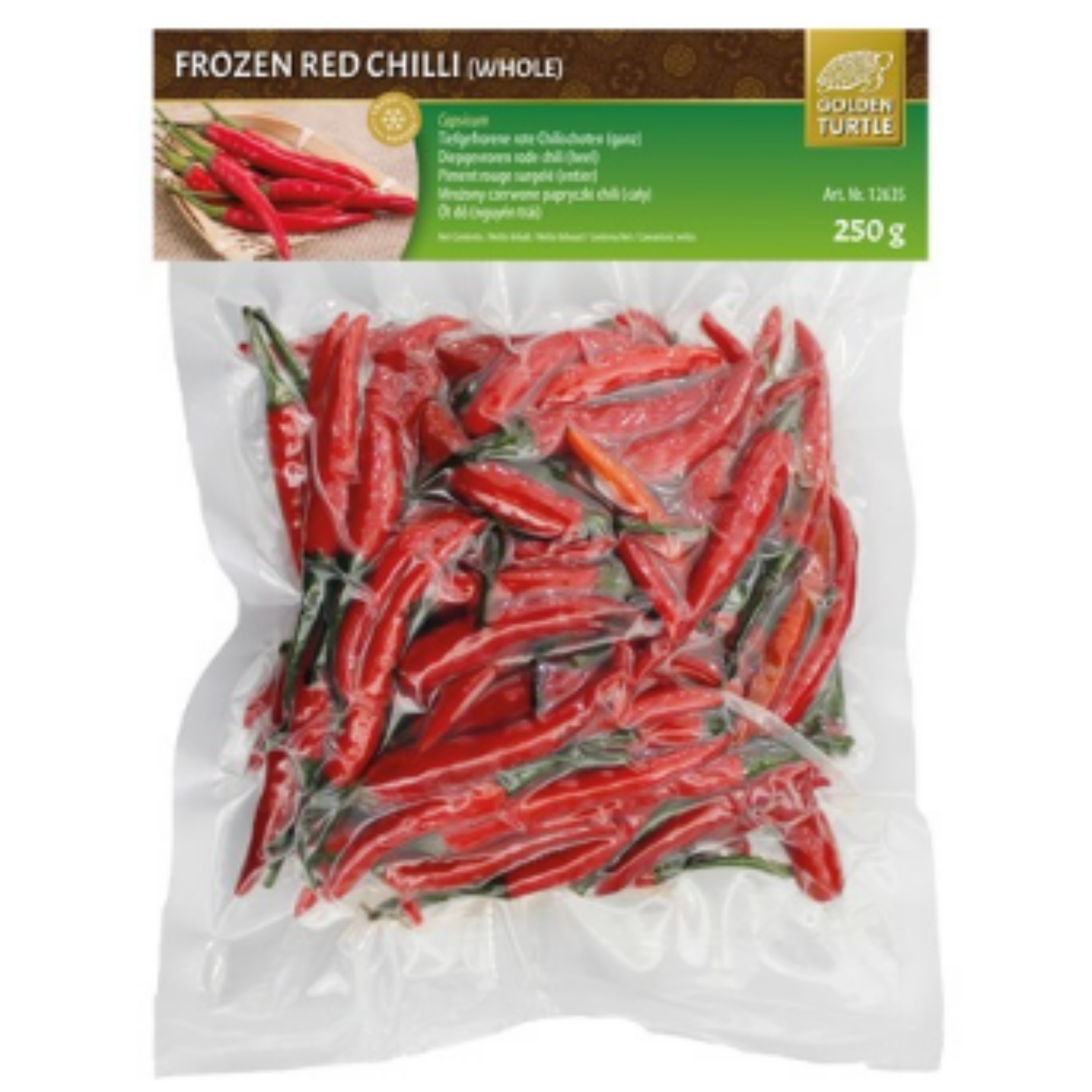 Red Chilli (Whole) Golden Turtle (250g.)