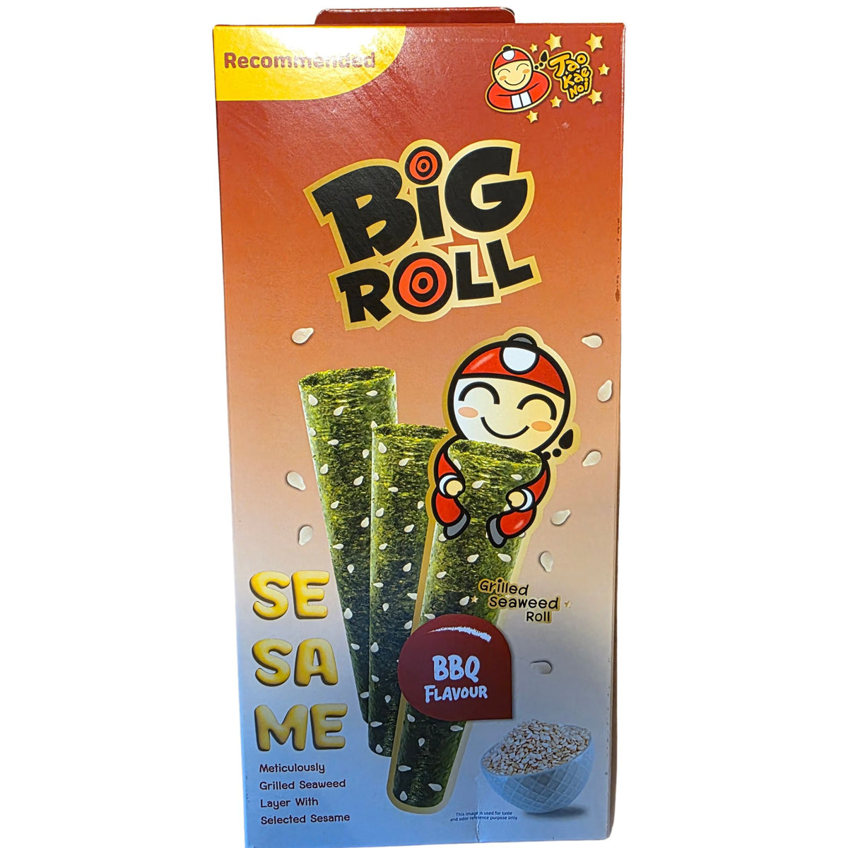 Taokaenoi Big Roll Sesame Bbq (7.5g.)