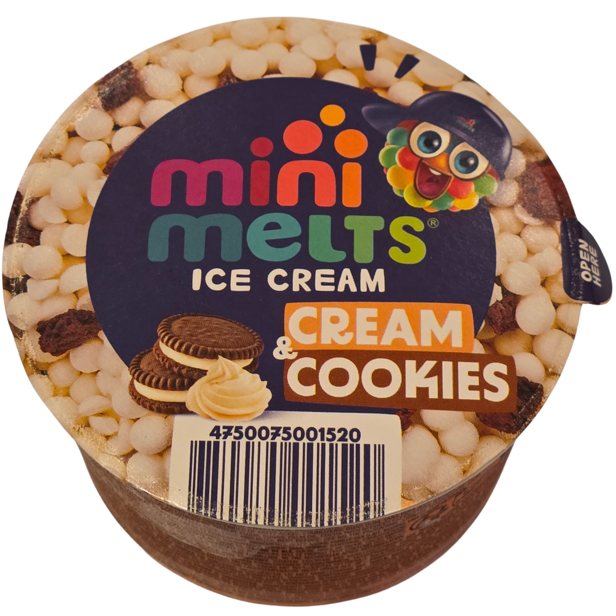 Ice Cream with Cookies & Cream MINI  MELTS (70g.)