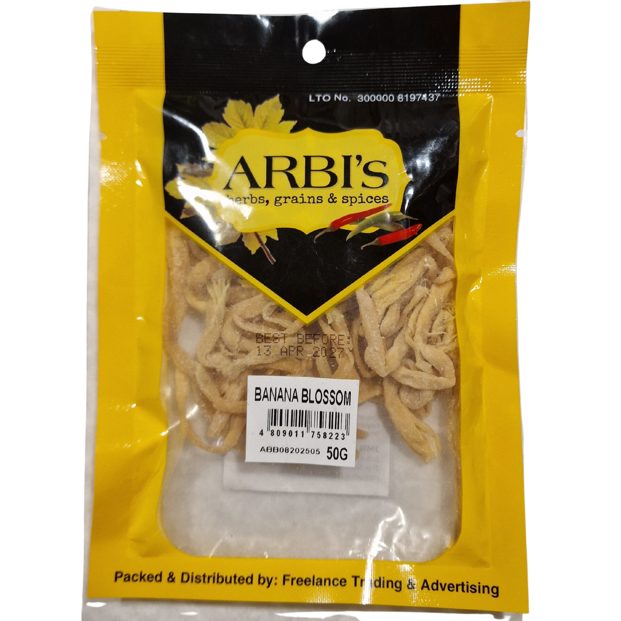 ARBI'S Banana Blossom (50g.)