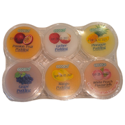 Dessert with Coconut Gel '' nata de coco''(fruit flavour assorted)