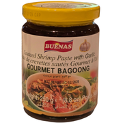 Buenas Gourmet Bagoong - Sauteed Shrimp Paste with Garlic (250g.)