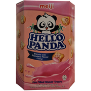 Biscuits Strawberry Filling Meiji Hello Panda (260g.)