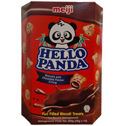 Biscuits with  Chocolate Filling Meiji Hello Panda (260g.)