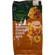Corn Dogs Chicken & Potato Korean Style BIBIGO (200g.)