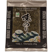 Yaki Nori Roasted Seaweed (Silver) Jhfoods (10 SHEETS)