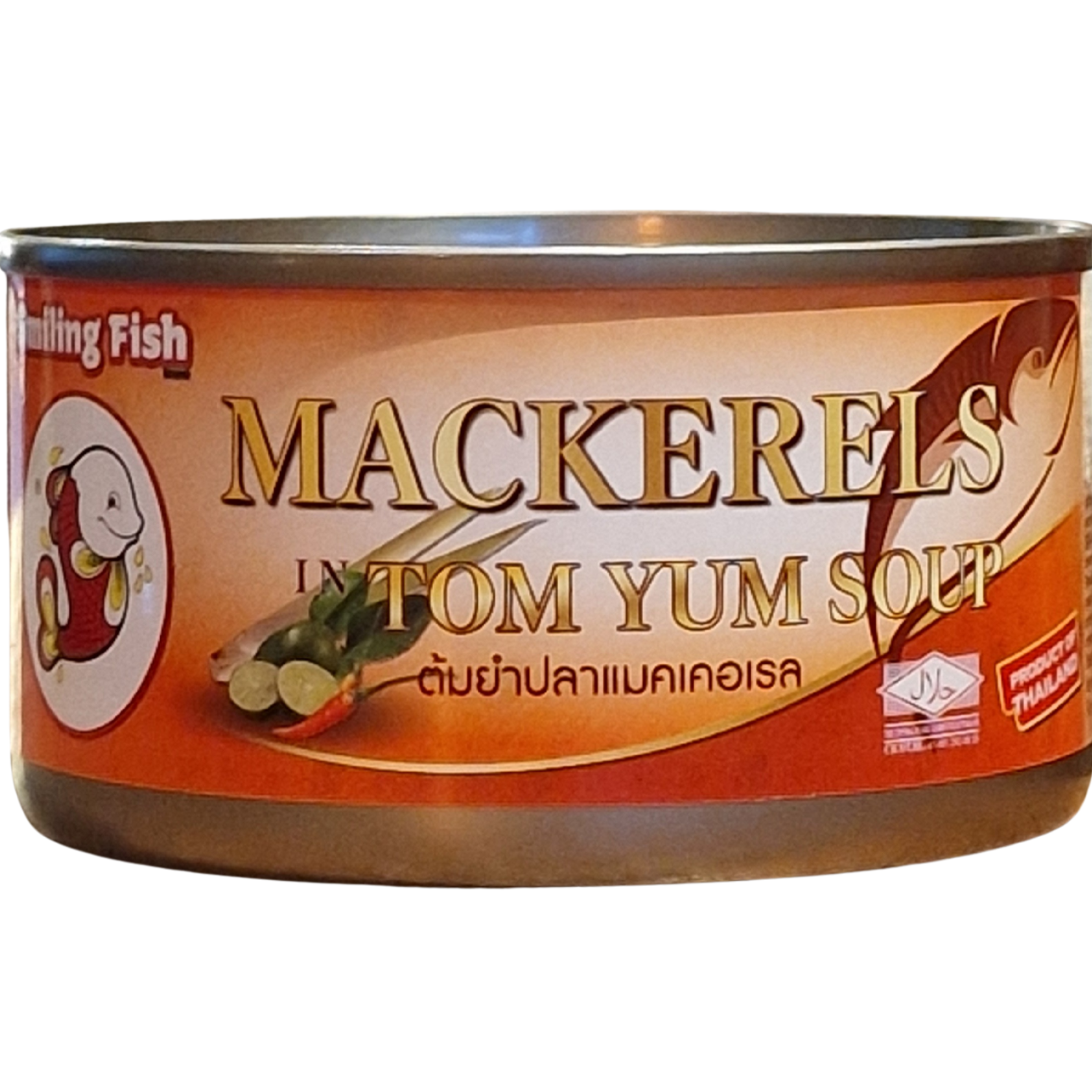 Mackerel in Tom Yum Soup Smiling Fish (170g.)