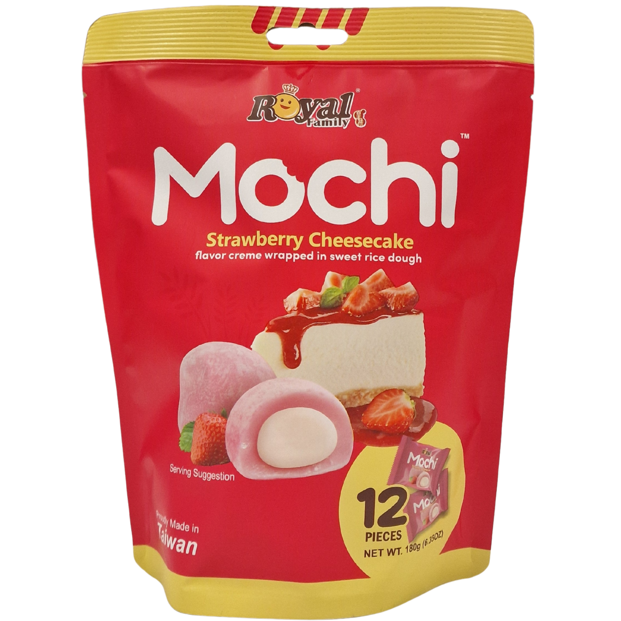 Royal Family - Mochi Strawberry Cheese Cake (180g.)