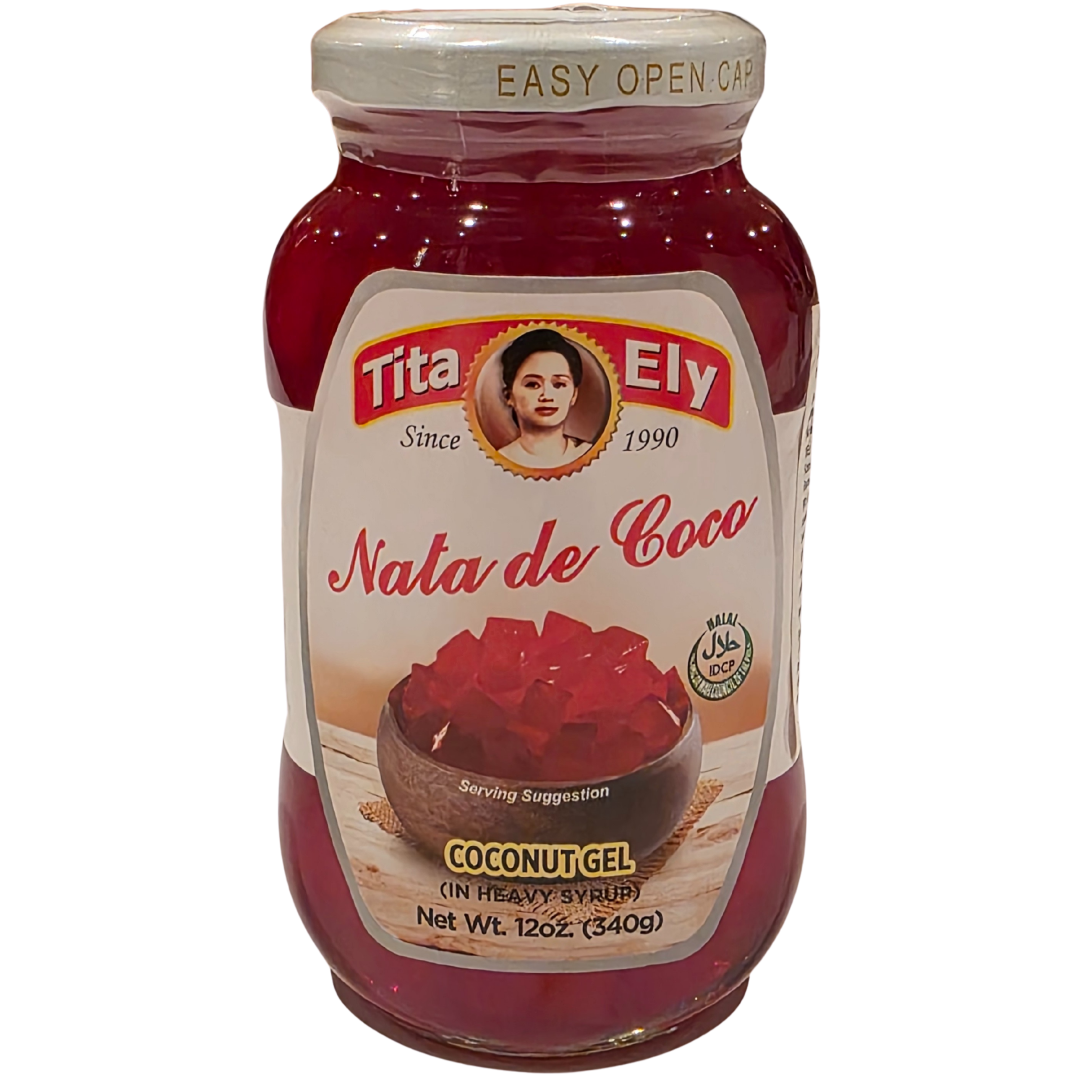 Tita Ely Nata De Coco (Red) (340g.)