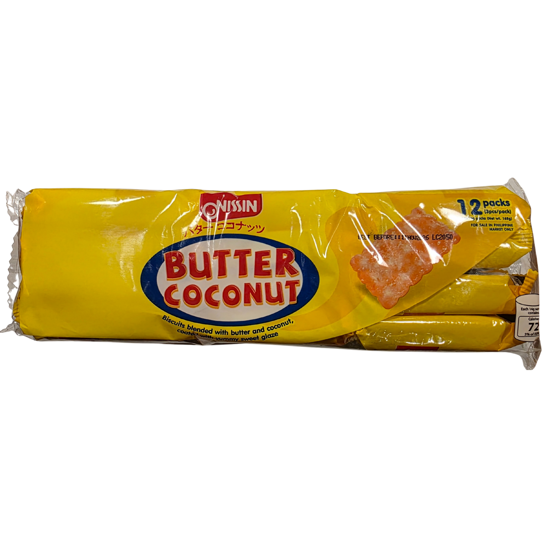 MONDE NISSIN BUTTER COCONUT (14g.x12)