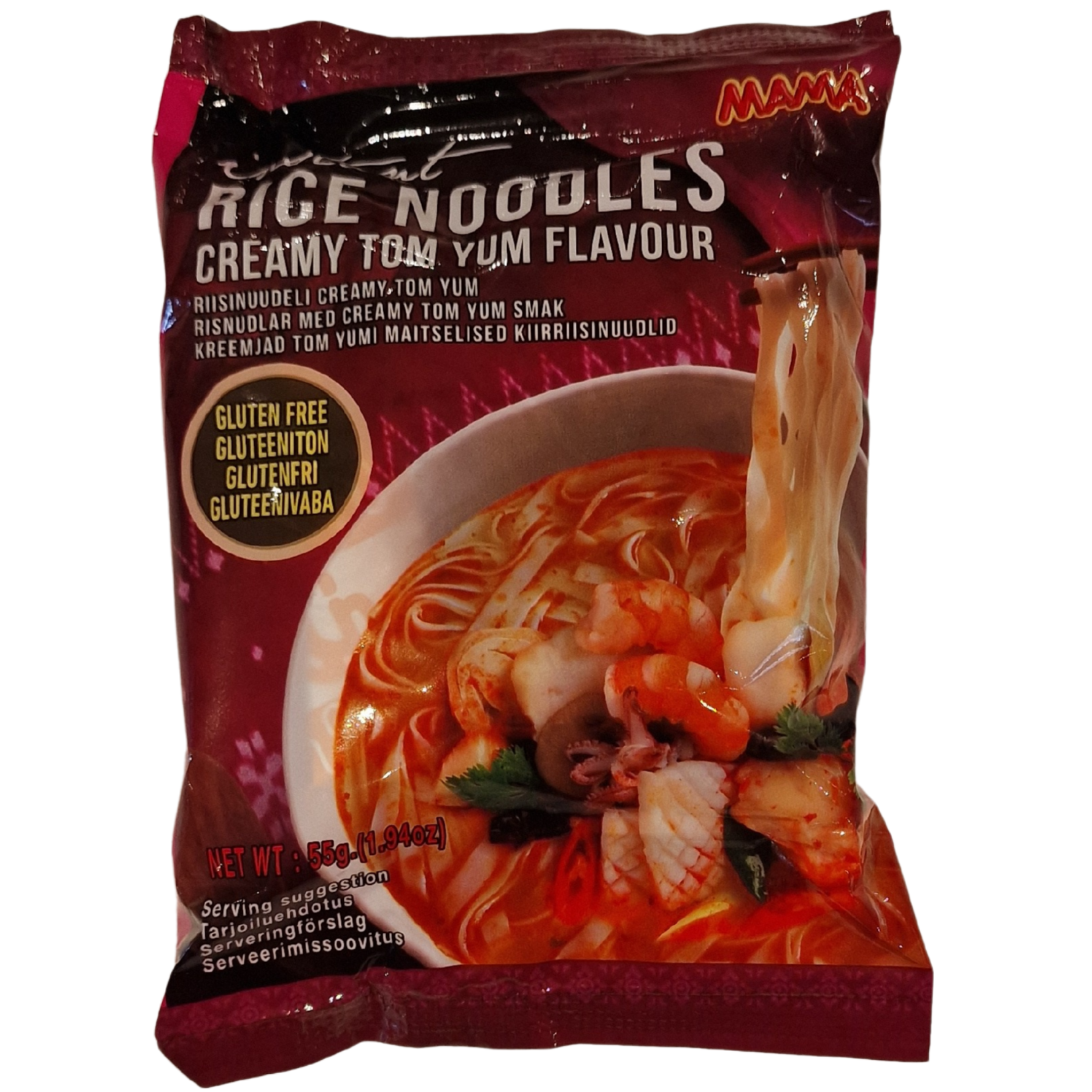 MAMA  Instant Rice Noodles Creamy Tom Yum (55g.)