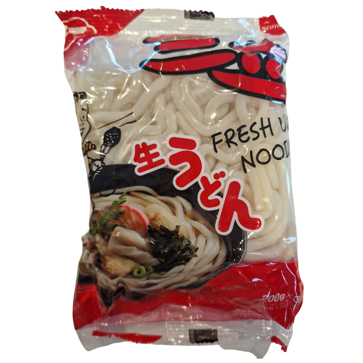 Fresh Udon Noodles (3 x 200g.)
