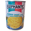 Bamboo Shoot Strips in Water Twin Elephant (540g.)