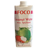 Coconut Water with Lychee FOCO ( 500 ml)