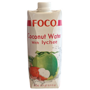 Coconut Water with Lychee FOCO ( 500 ml)