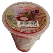 Nata De Coco with Strawberry Flavor KARA (220 ml.)