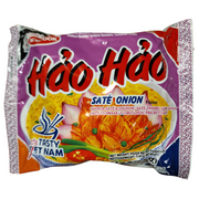 Instant Noodles with Sate Onion Flavour Hao' Hao' (74g.)