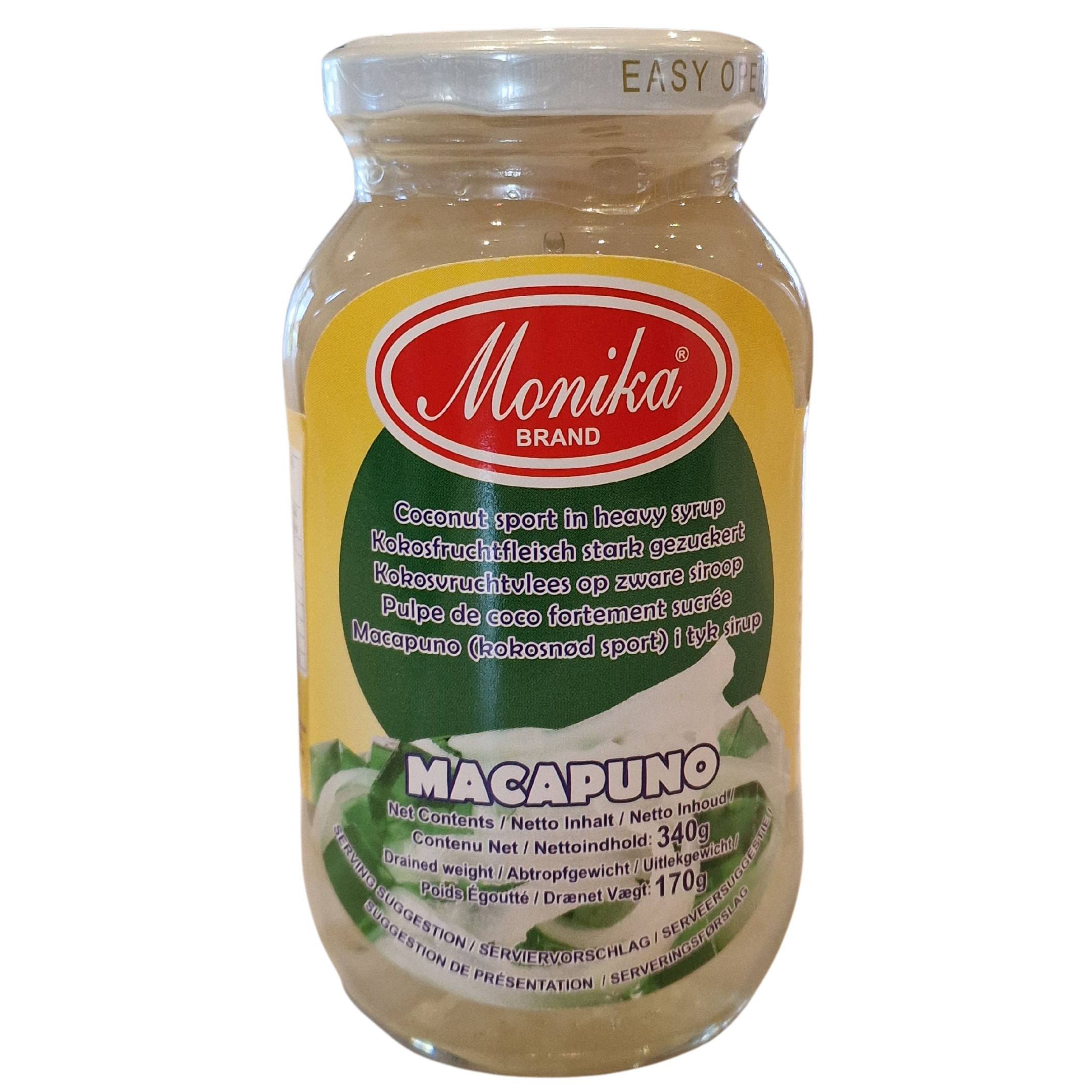 Macapuno (Coco Sport) in Heavy Syrup Monika (340 g.)