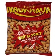 Nagaraya Hot and Spicy Cracker Nuts Coated Peanuts (160g.)