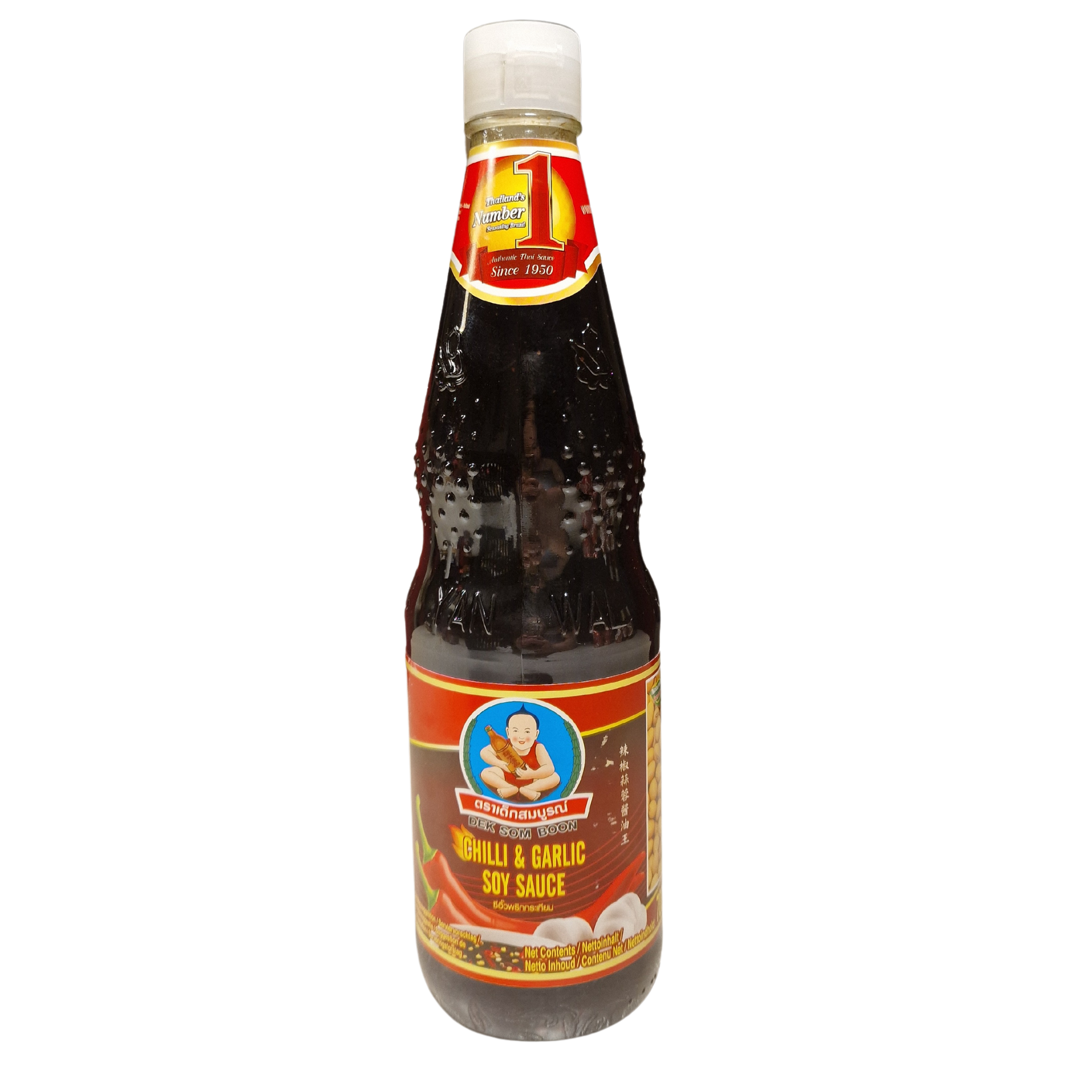 Chilli and Garlic Soy Sauce Dek Som Boon (700 ml.)