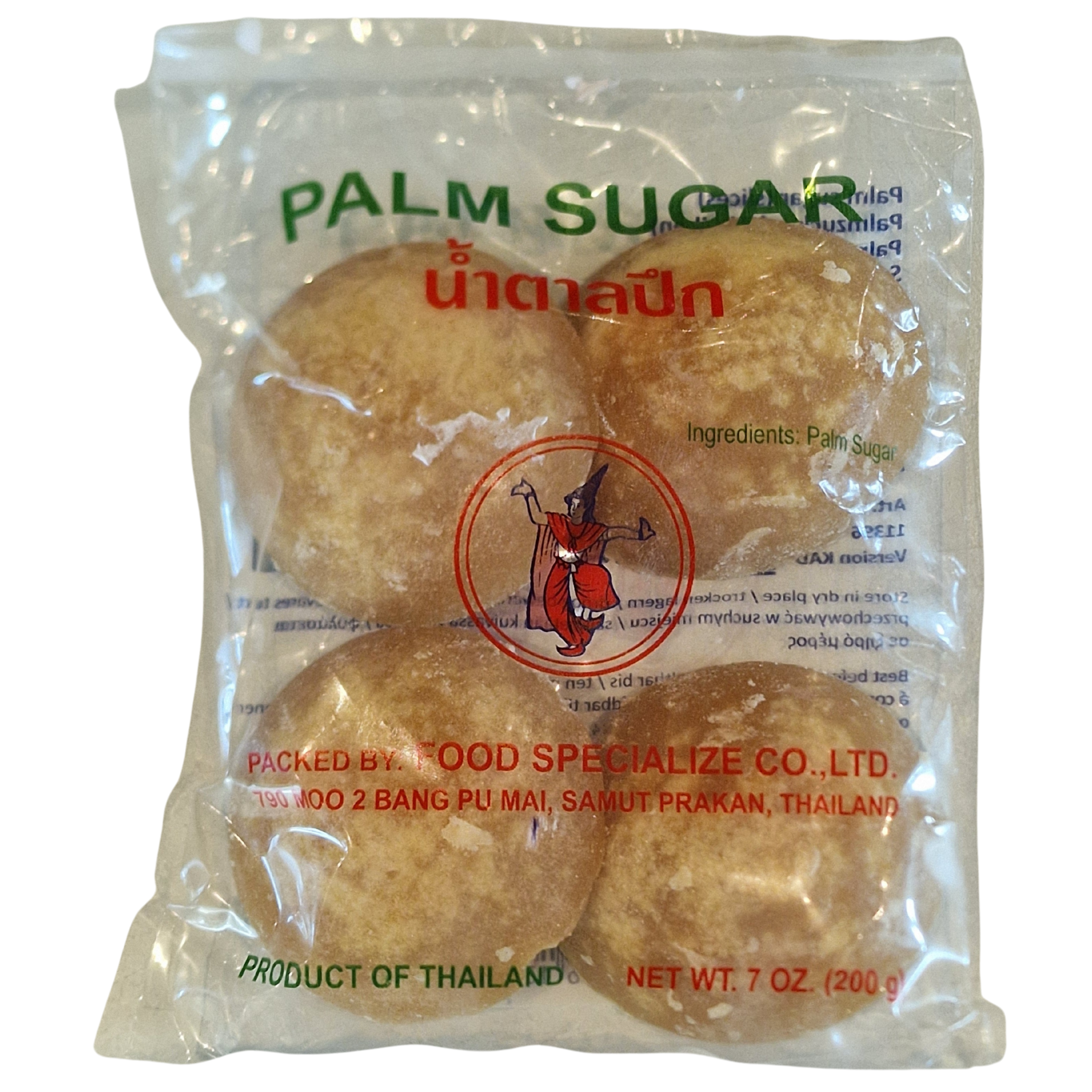 Palm Sugar Slices Thai Dancer (200g.)