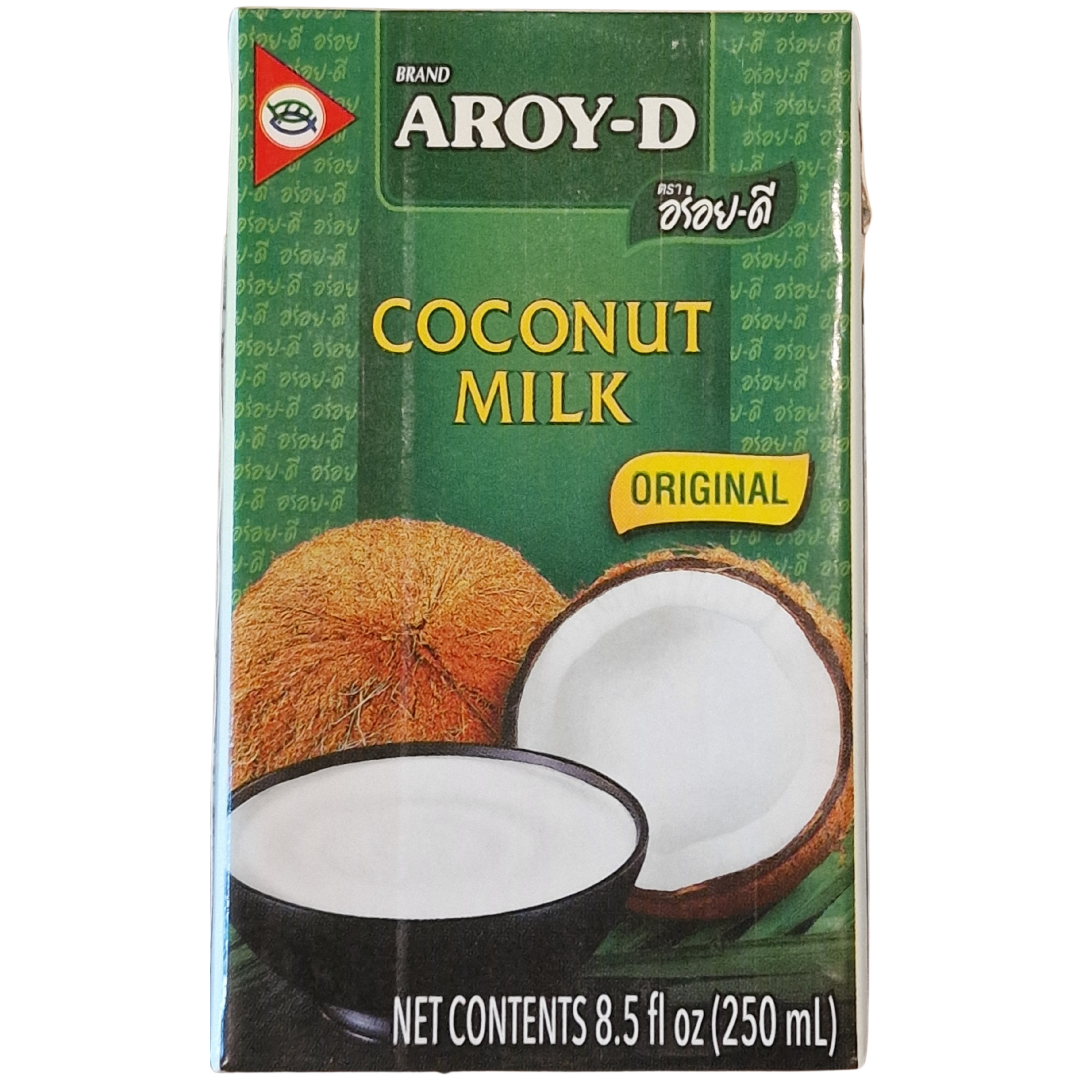 Coconut Milk UHT 17,5% Fat  AROY-D (250 ml.)