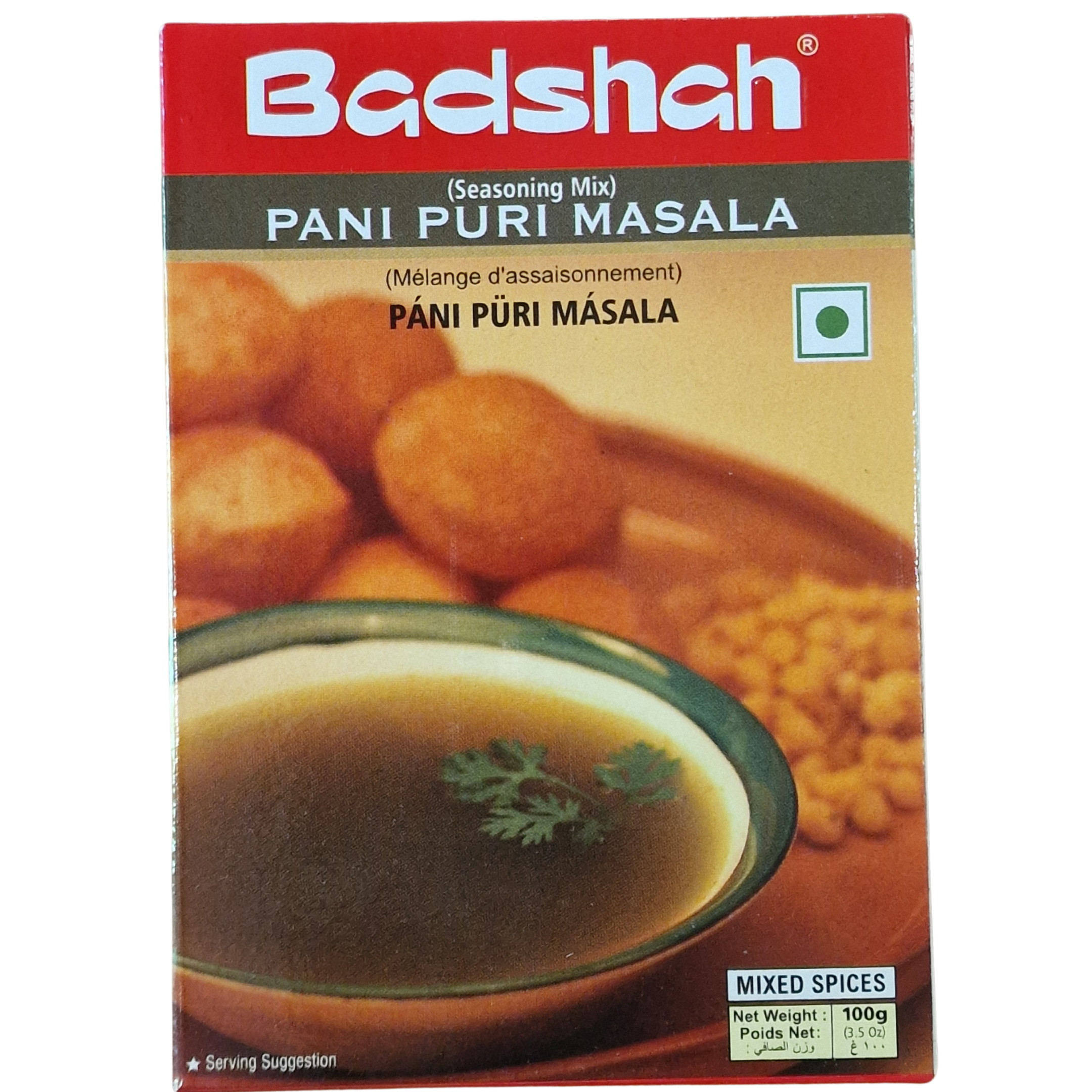 BADSHAH  Masala Pani Puri (100g.)