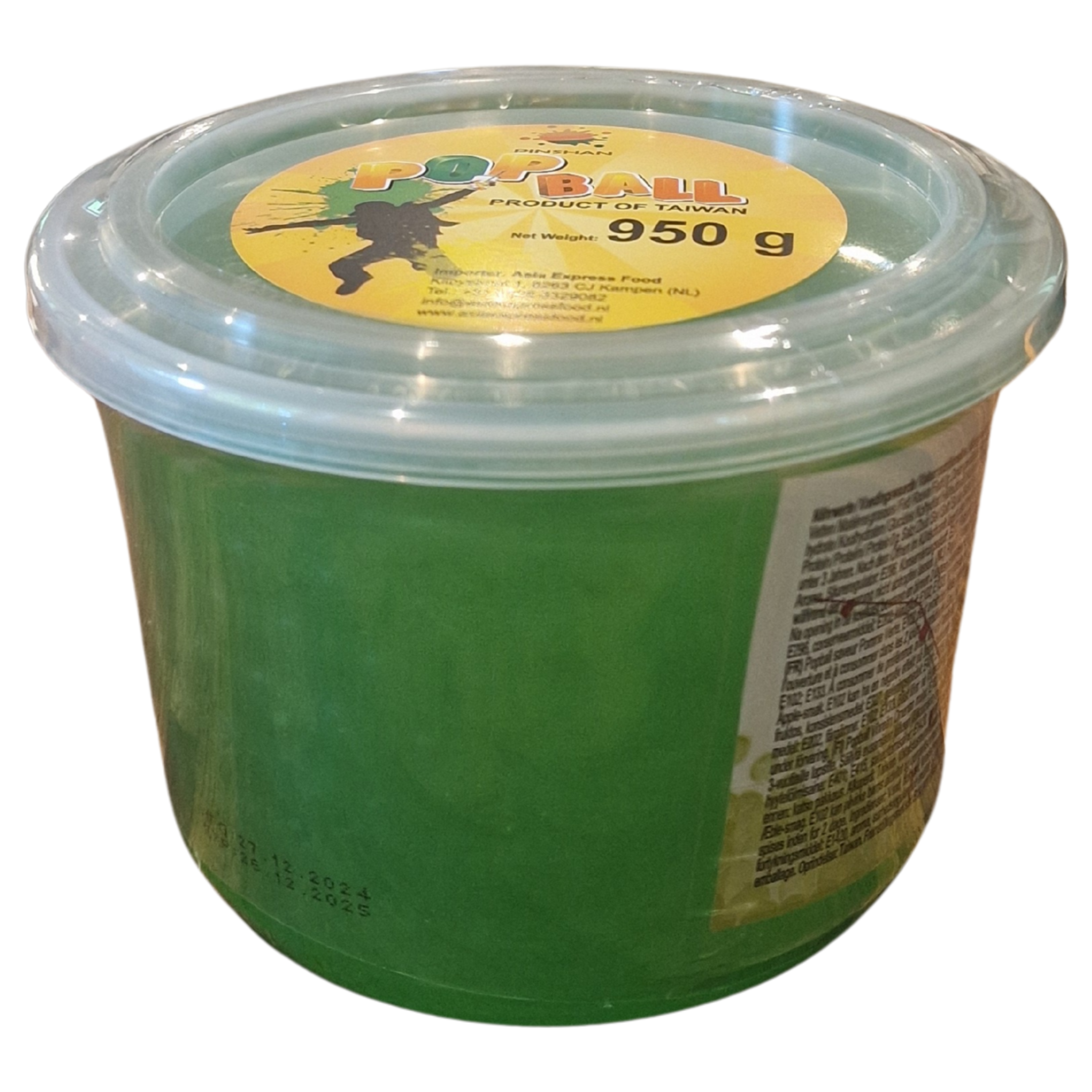 PINSHAN  Popping Boba Green Apple ( 950 g.)