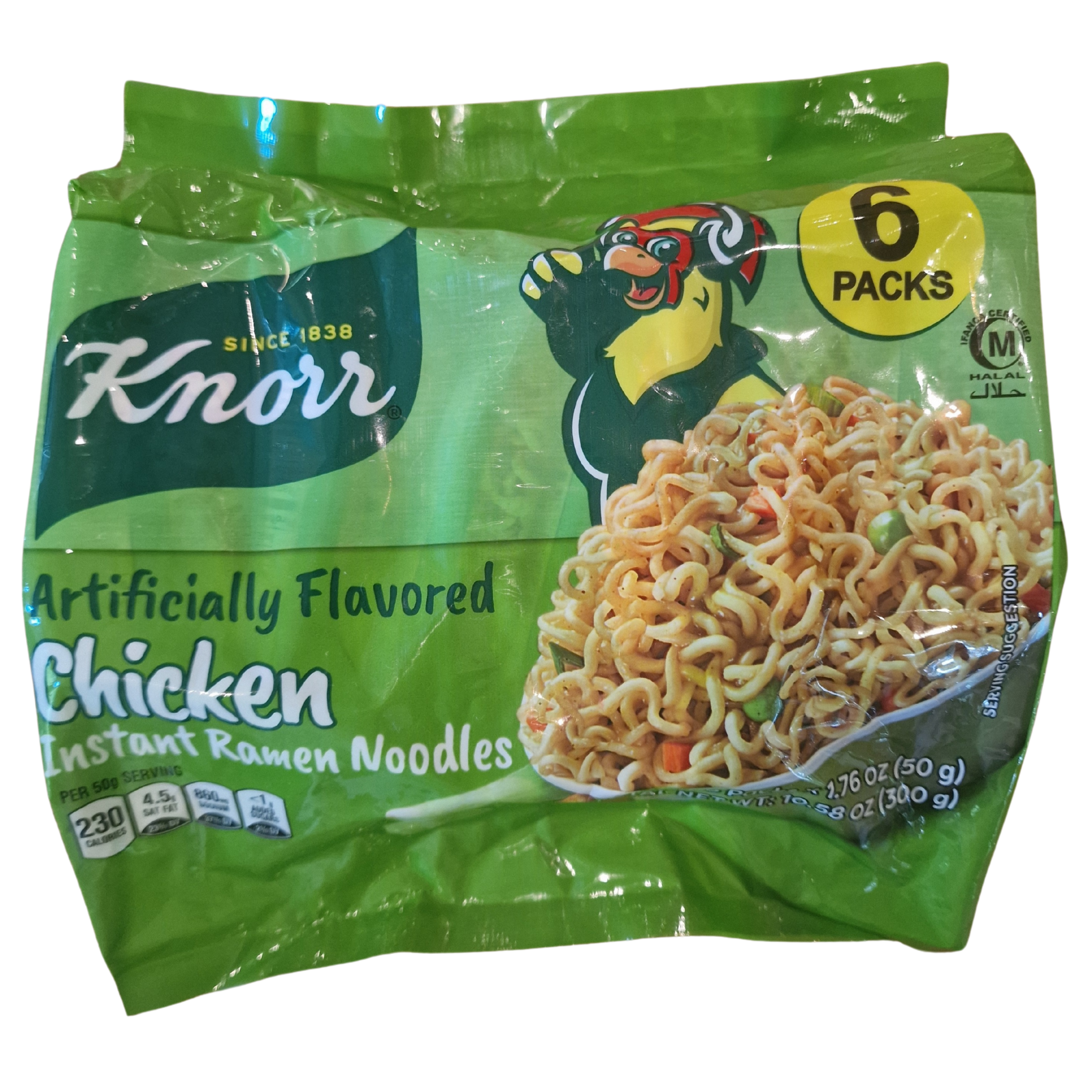 KNORR  Instant Noodles Chicken 6-Pack (600g.)