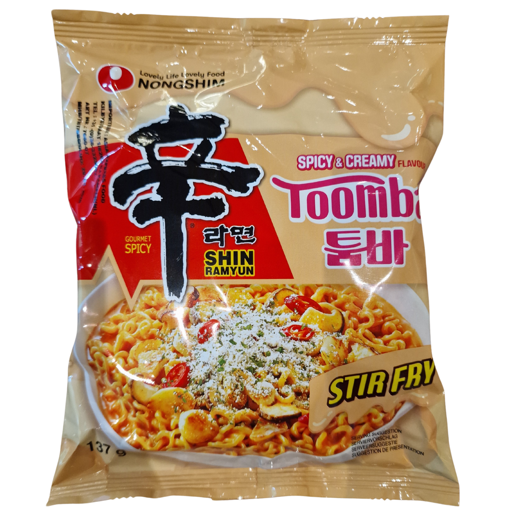 NONGSHIM  Instant Noodles Shin Ramyun Toomba (137g.)