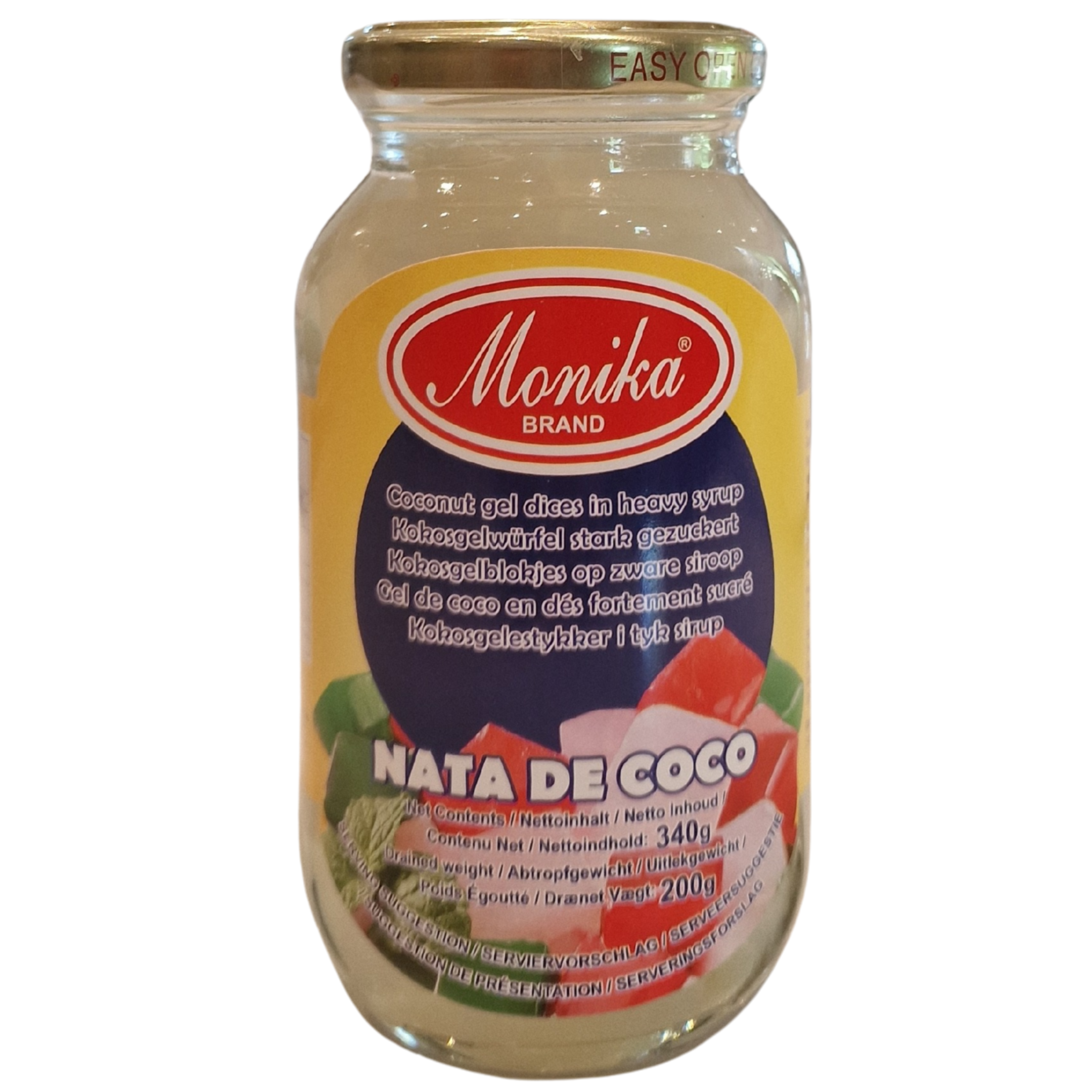 Nata De Coco White  Monika Brand (340g.)