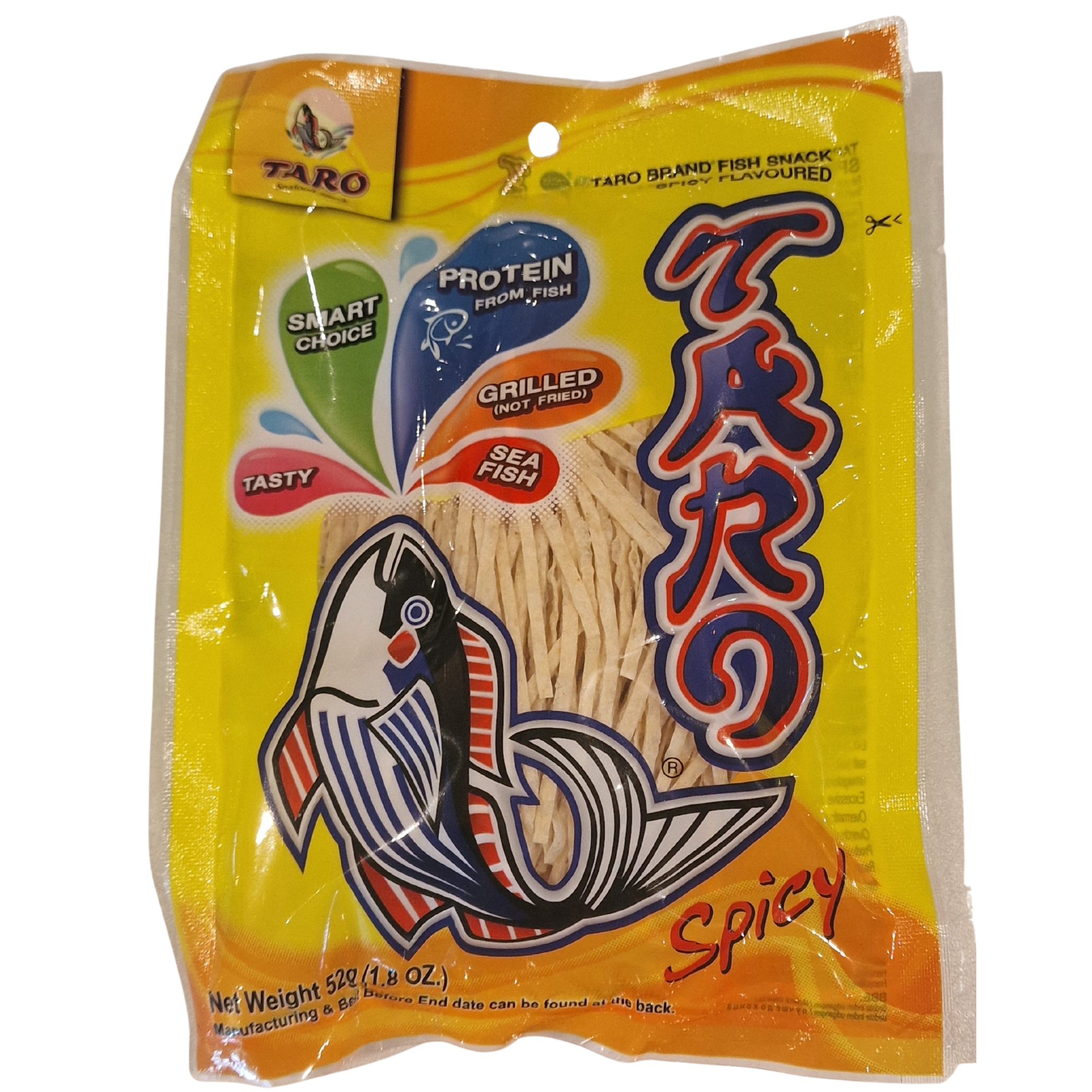 Spicy Fish Snack Taro (52g.)
