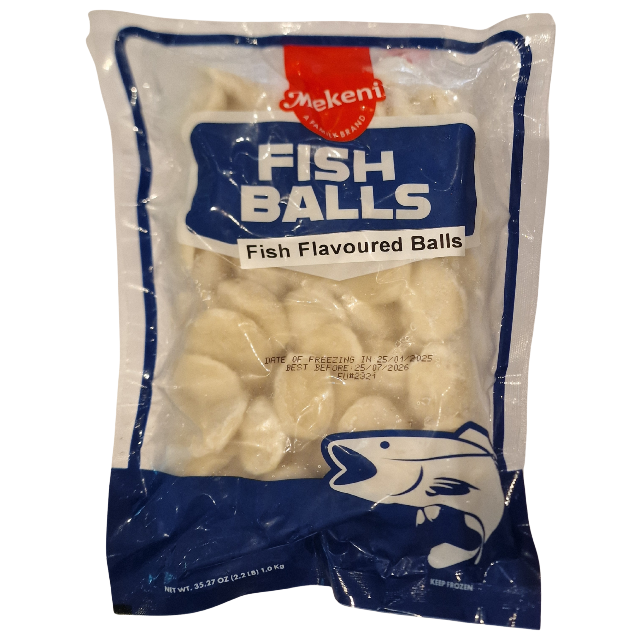 Mekeni | Flat Fish Balls (1 kg.)