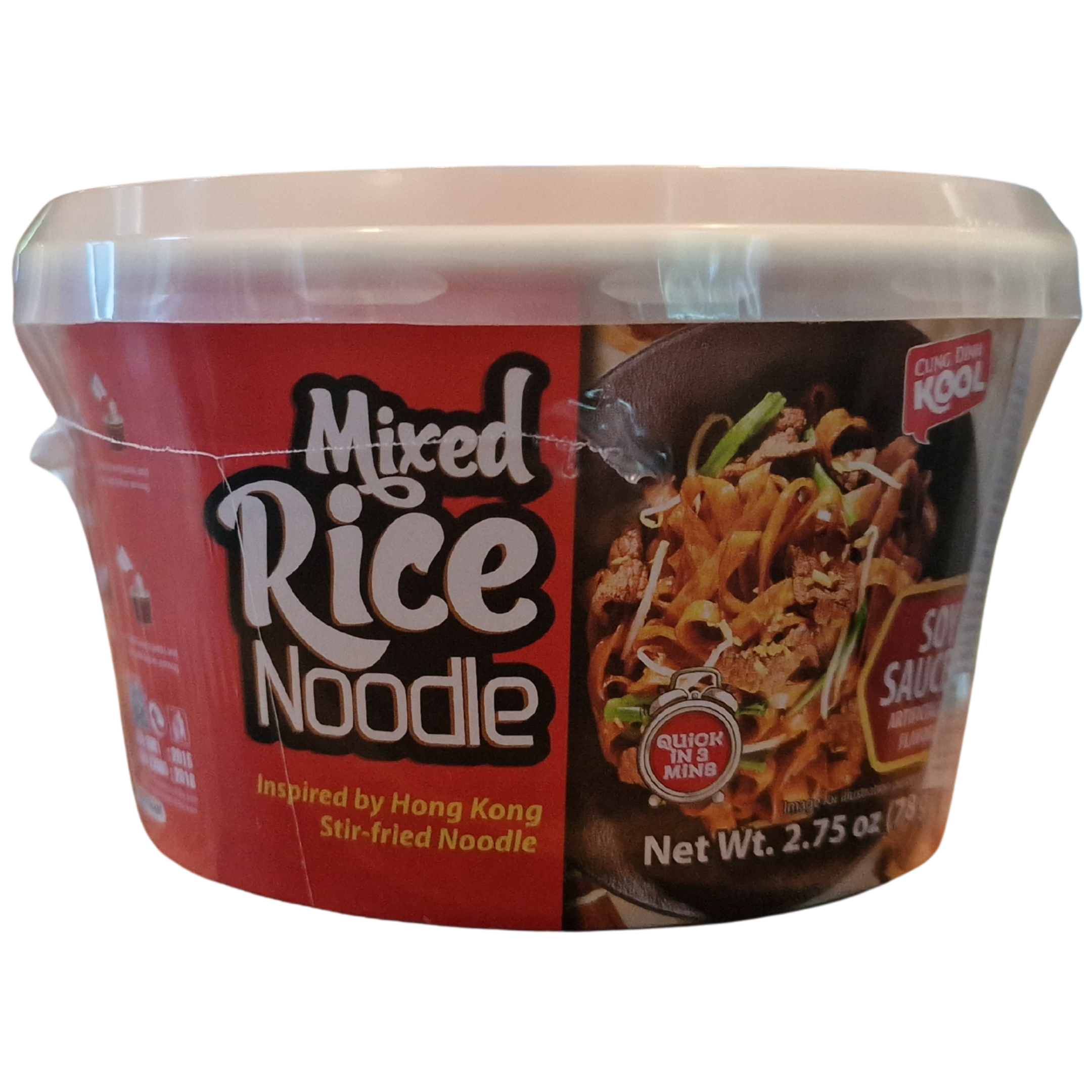 Cung Dình - Kool Brand Noodles Soya Bowl (80g.)