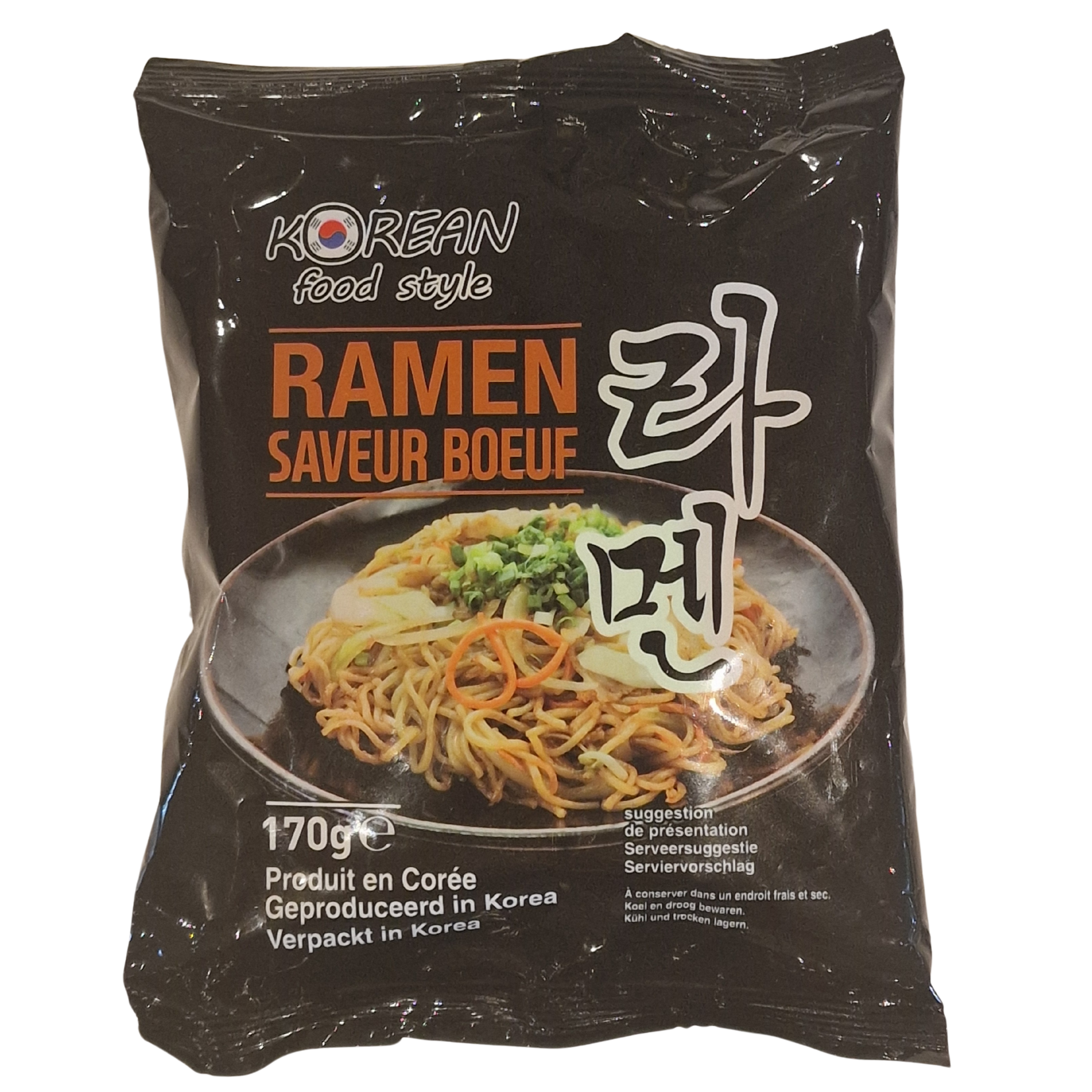 Pre Cooked Noodles Beef Korean Food Style (170g.)